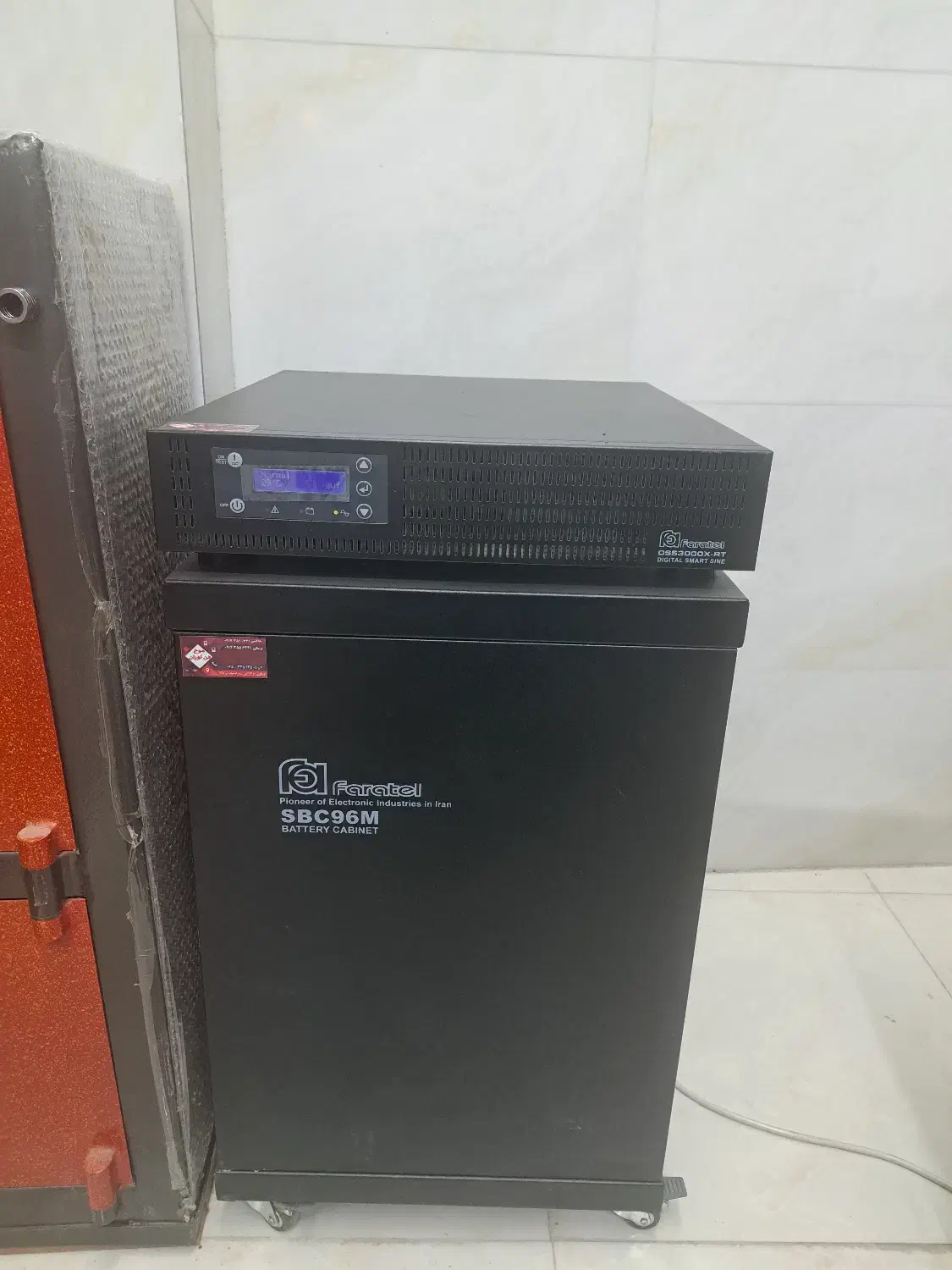Ups dss3000rt 96v-3kva فاراتل|قطعات و لوازم جانبی رایانه|خلخال, |دیوار