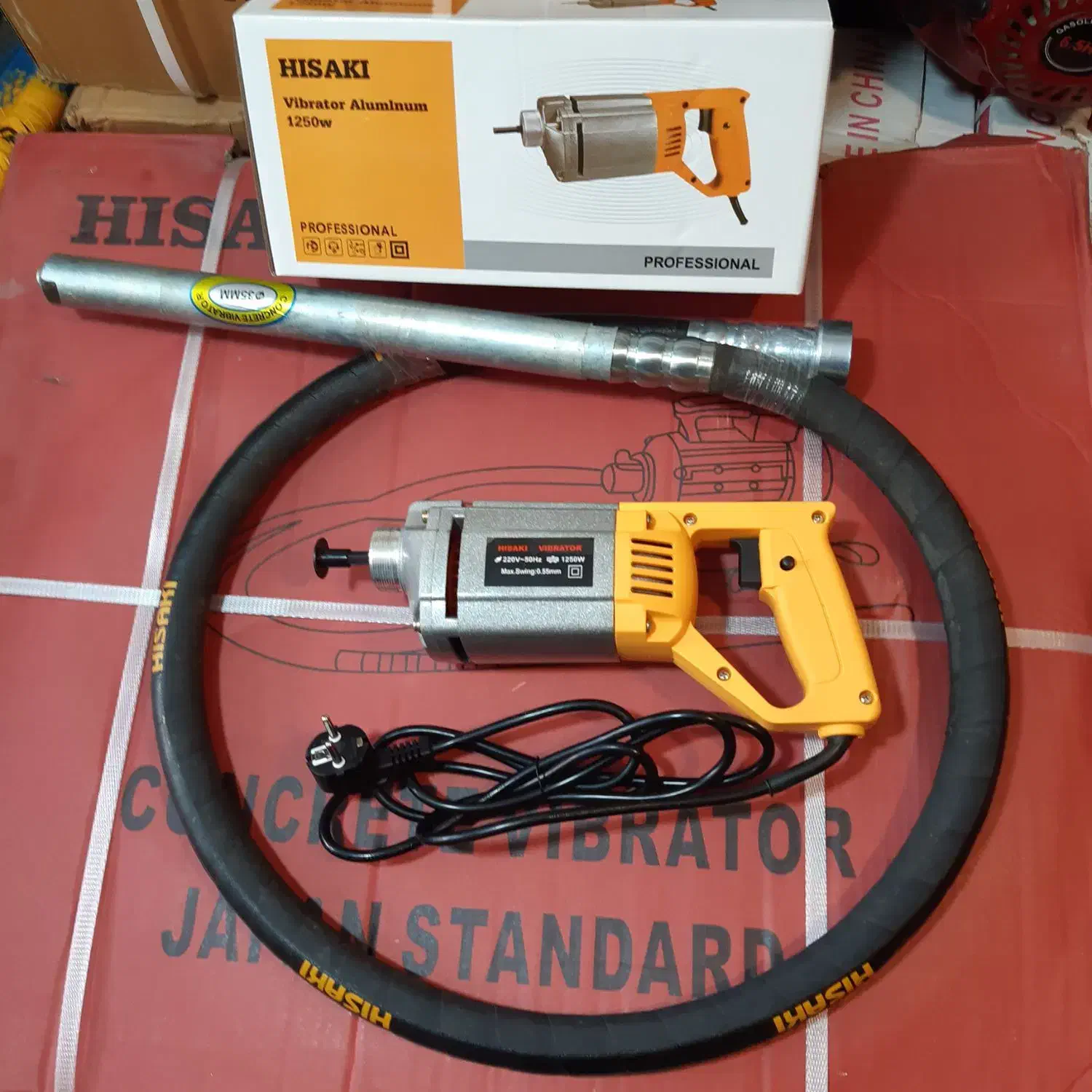 ویبره دریلی بتن ویبره برقی ویبره بنزینی شلنگ ویبره|ماشینآلات صنعتی|ری, شهید بهشتی|دیوار