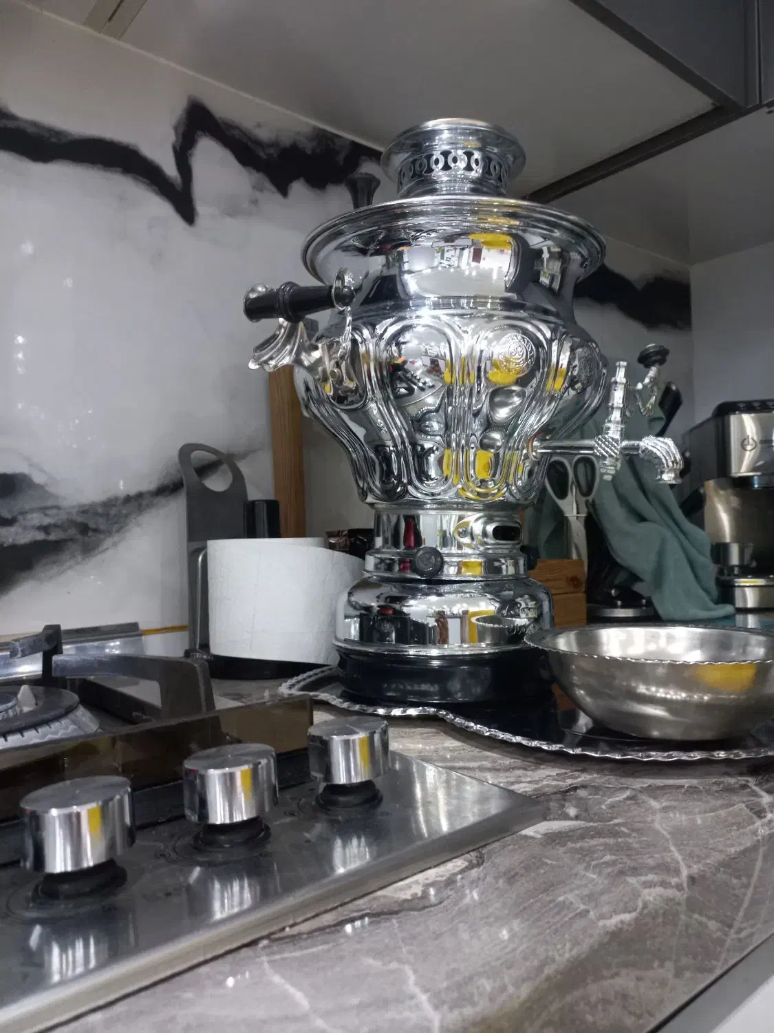 سماور گازی|سماور، چایساز، قهوهساز|رزن, |دیوار