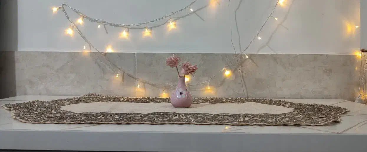 رو میزی|پرده، رانر، رومیزی|قم, باغ شازده|دیوار