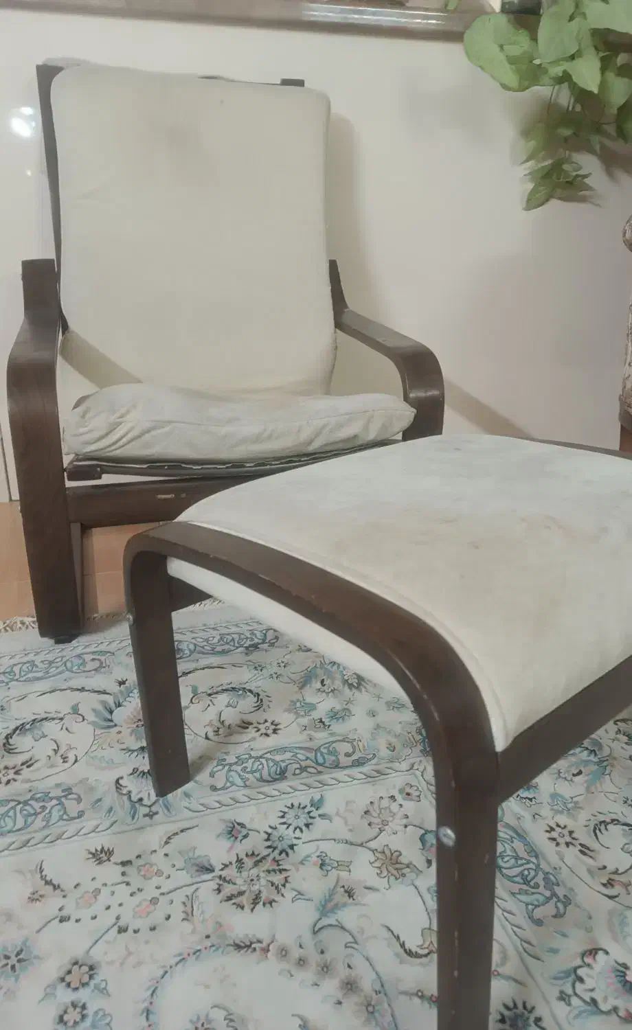 صندلی راحتی راک با زیرپایی|صندلی و نیمکت|شاهرود, |دیوار