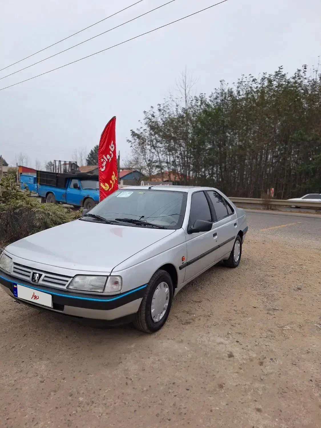 405 مدل 91 بی رنگ|خودرو سواری و وانت|طاهرگوراب, |دیوار