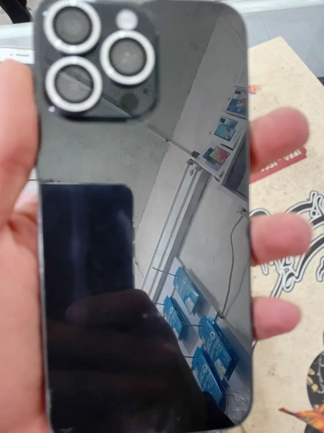 گوشی آیفون ۱۵ پروکس ۲۵۶ گیگ کپی|موبایل|همدان, |دیوار