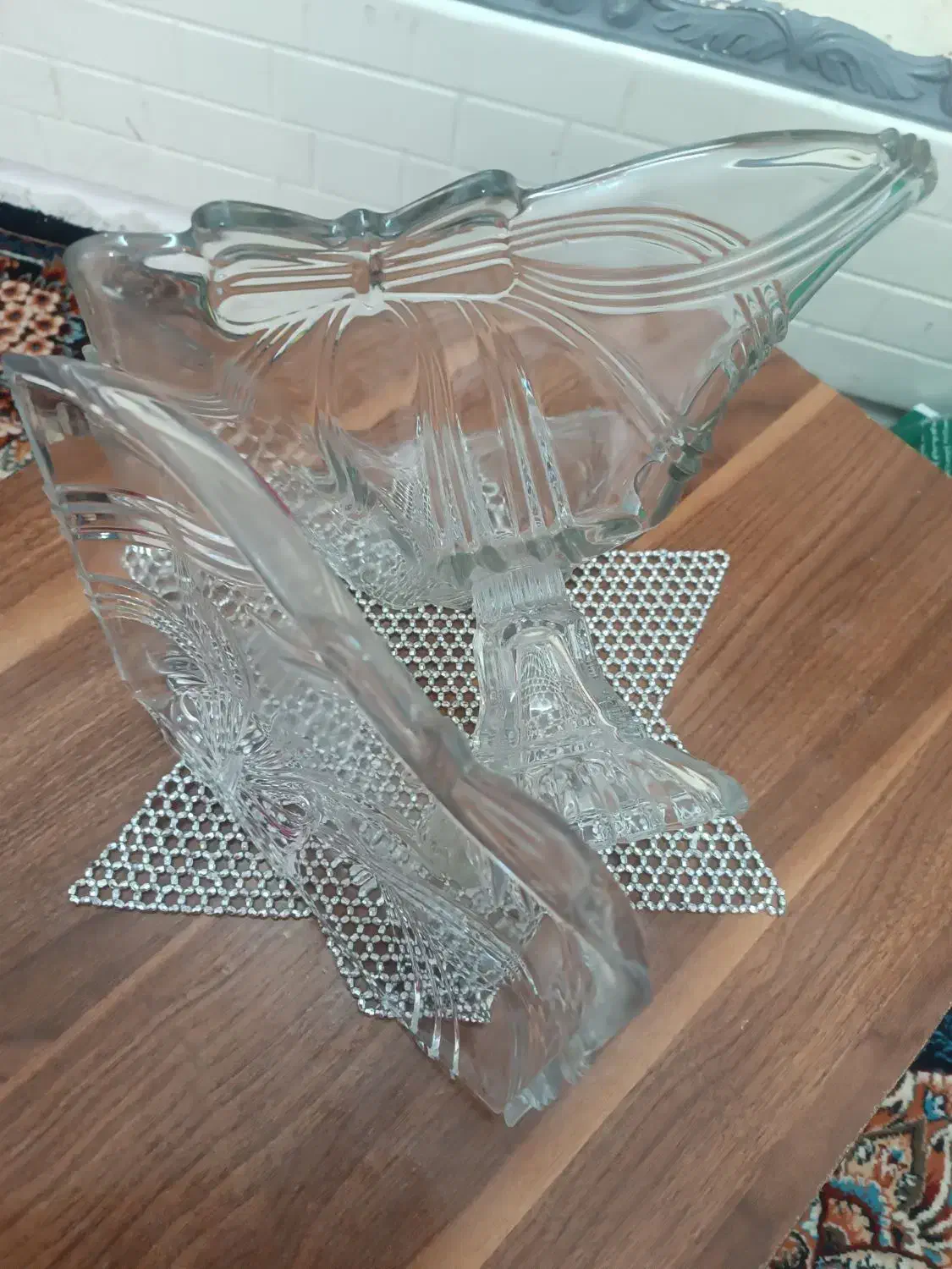 ست میوه خوری و شیرینی خوری پاپیونی کاوه|ظروف سرو و پذیرایی|گناباد, |دیوار