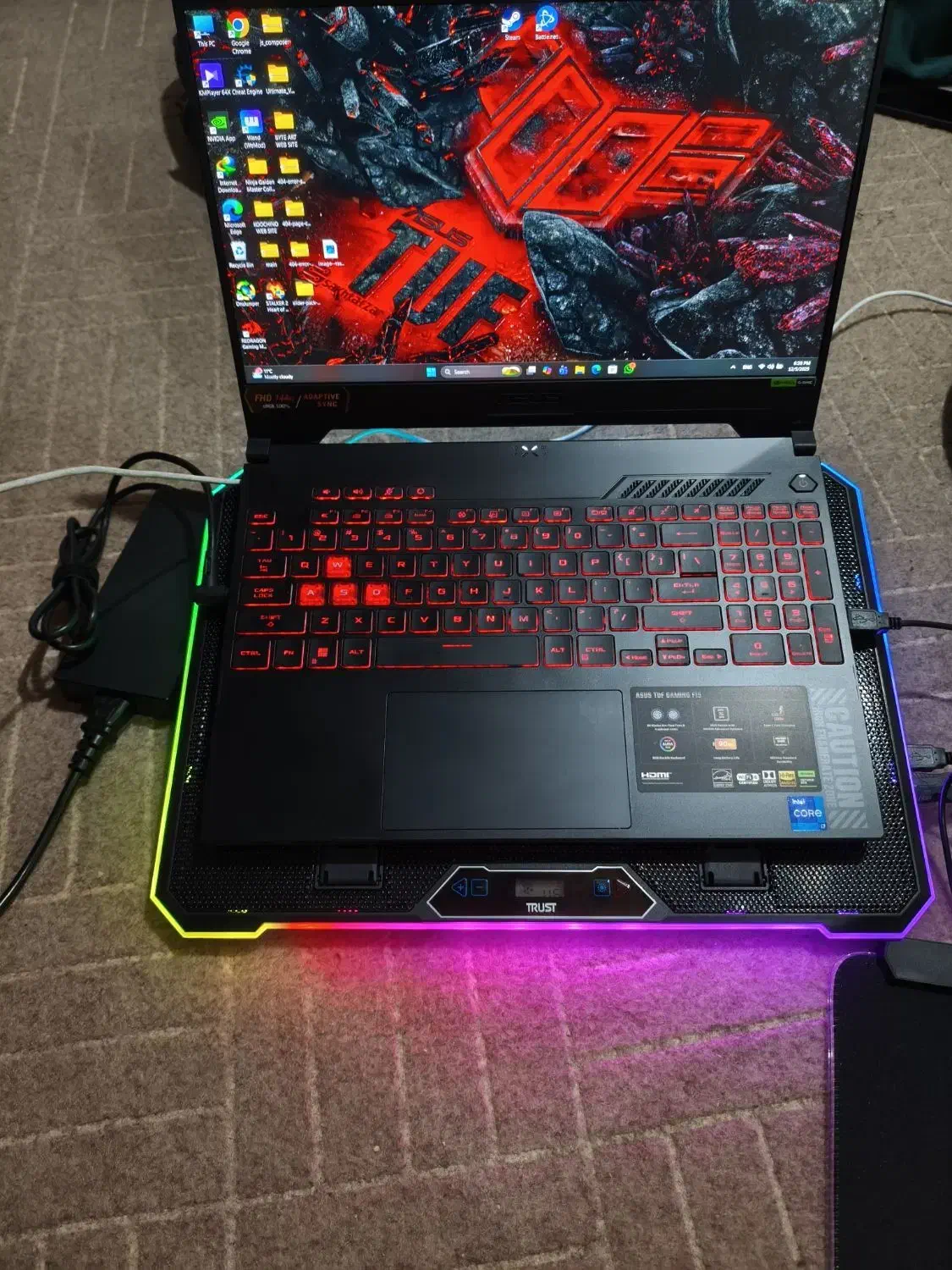 لپتاب گیمینگ TUF GAMING F15|رایانه همراه|یاسوج, |دیوار