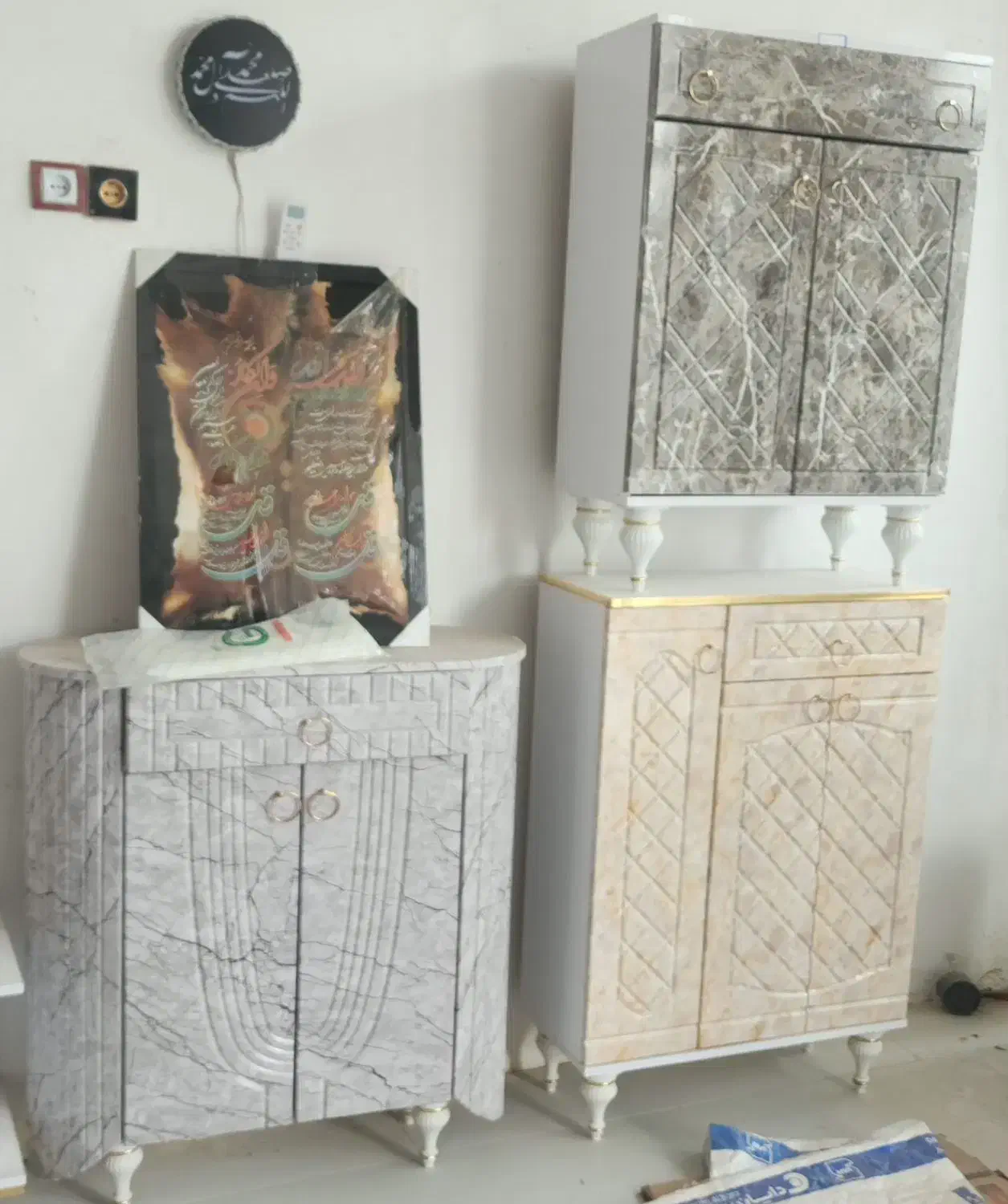 جاکفشی سه درب میزتلویزیون  بوفه جانمازی بزرگ کوچک|جاکفشی، کمد، دراور|زابل, |دیوار