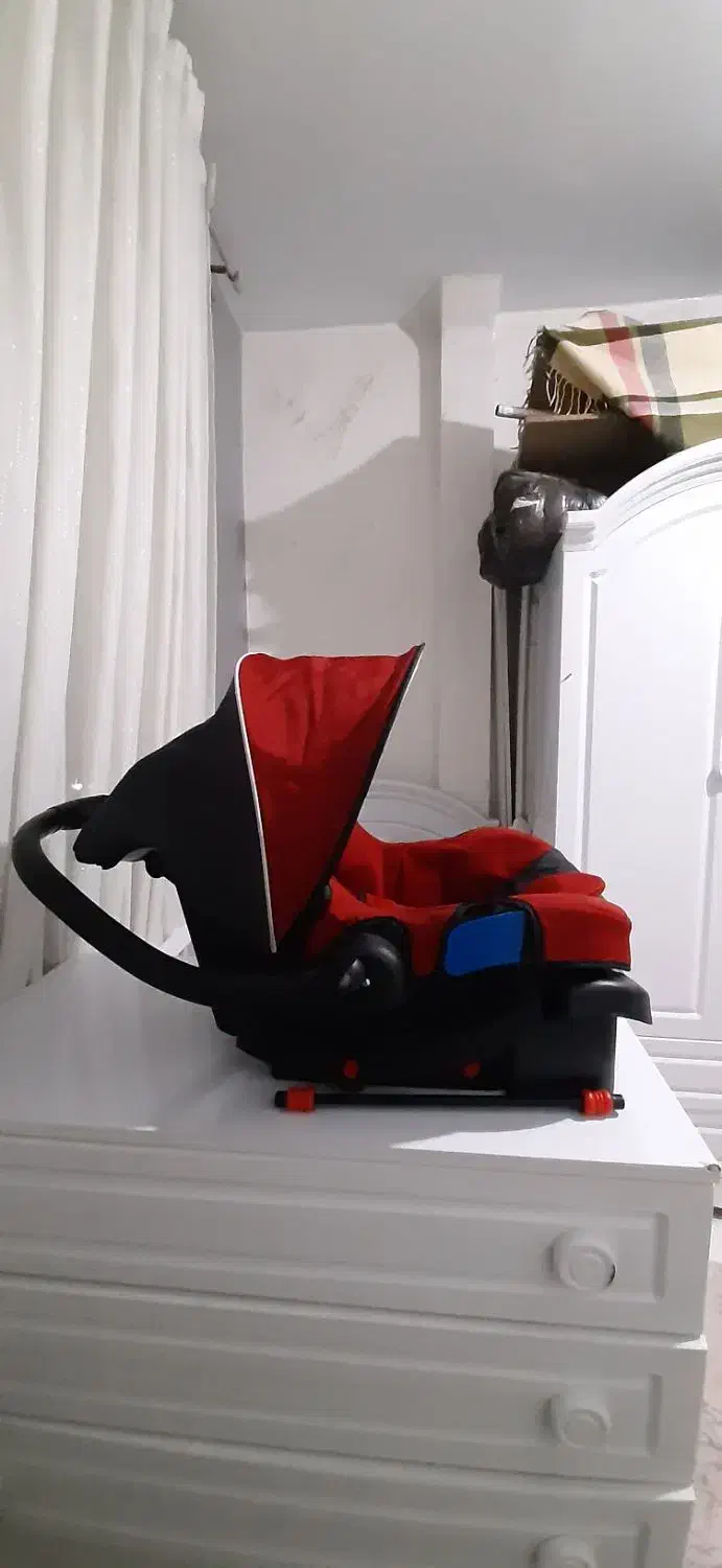کریرنوزادGood Babyقرمز مشکیسالموتمیز،قیمتمناسب|کالسکه و لوازم جانبی|نسیمشهر, |دیوار