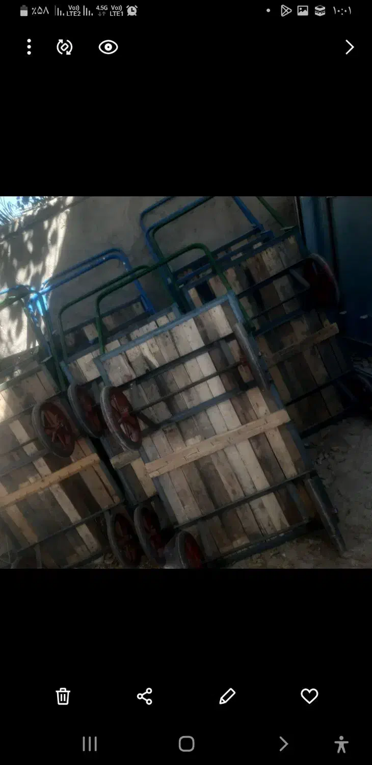 گاری ۴چرخ شرکتی|فروشگاه و مغازه|خاش, |دیوار