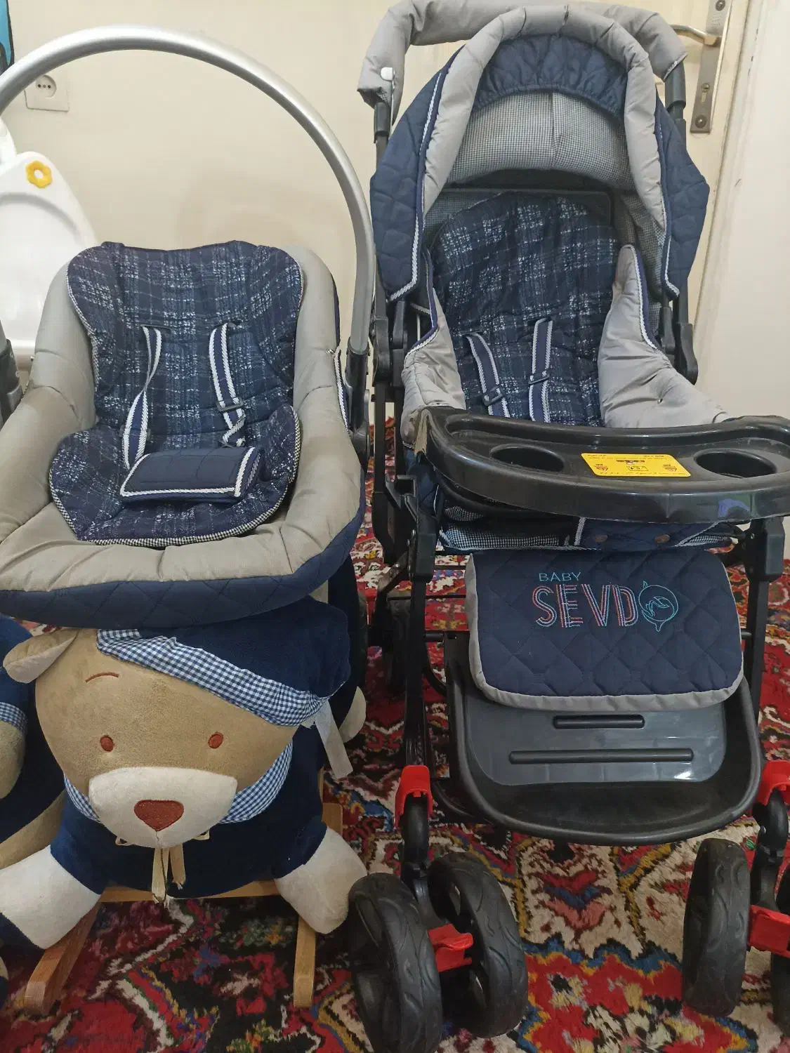 کالسکه کریر نو سیسمونی|کالسکه و لوازم جانبی|تبریز, |دیوار