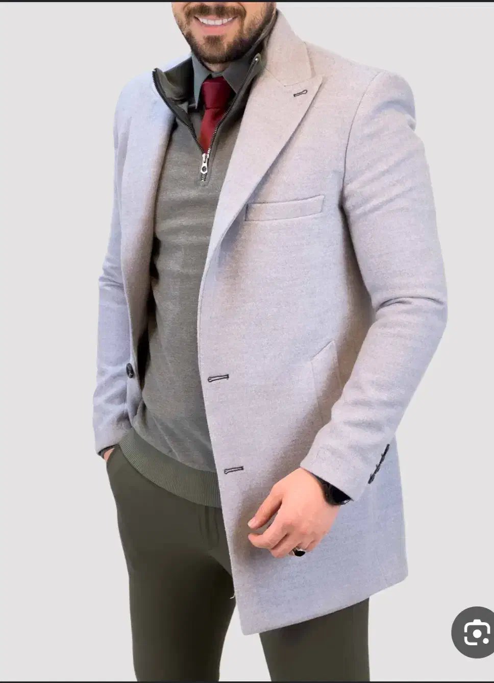 فروش پالتو طوسی ،کت وشلوار مشکی زاغ ،کت تک|لباس|مشهد, سجاد شهر|دیوار