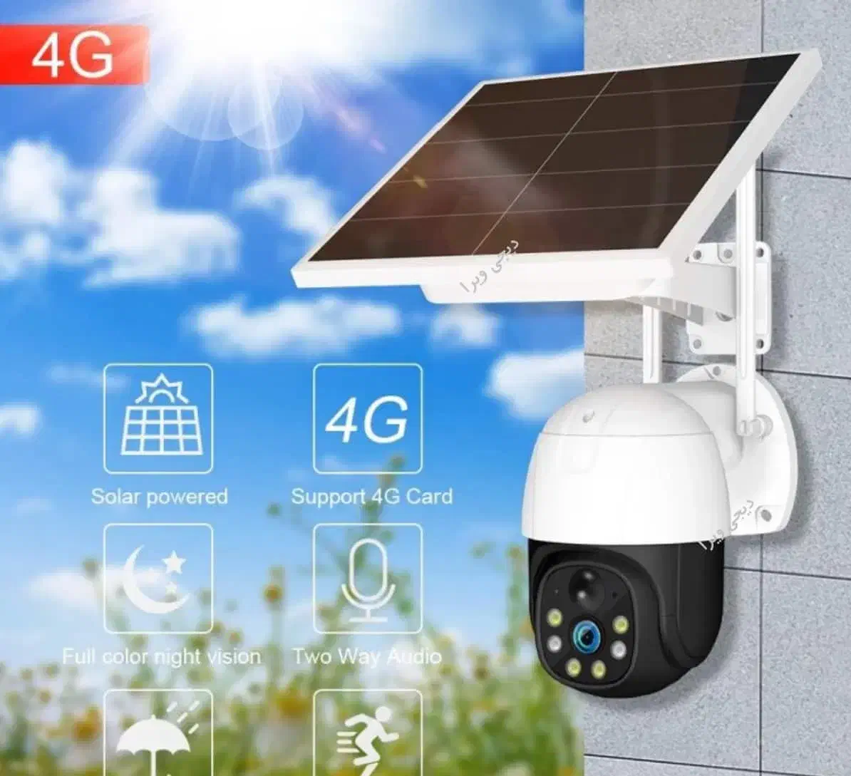 دوربین ۳۶۰درجه رم‌خور چشم ماهی مداربسته WIFI|دوربین مداربسته|اصفهان, لاله|دیوار
