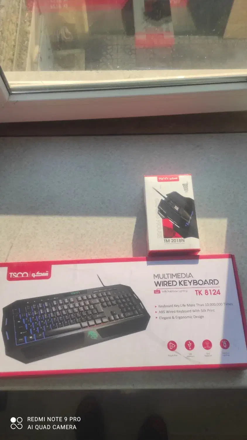 موس کیبورد گیمینگ نو با گارانتی|قطعات و لوازم جانبی رایانه|کرج, حصارک بالا|دیوار