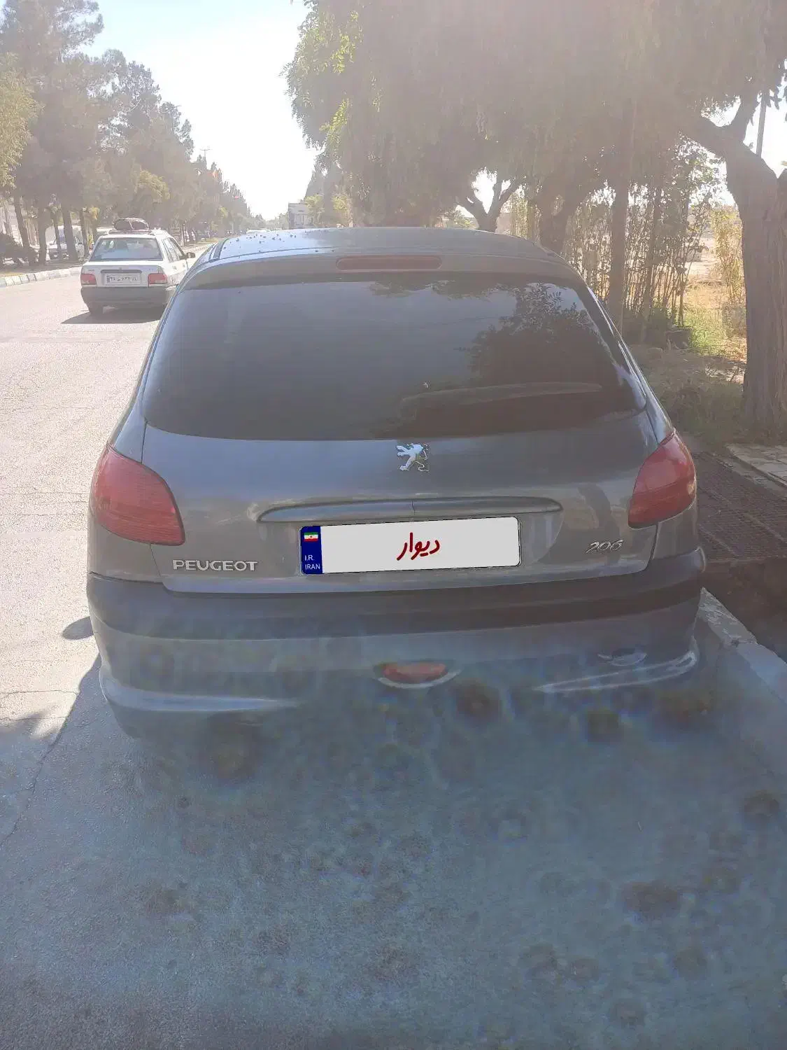 ۲۰۶ مدل۸۶ سلامت|خودرو سواری و وانت|چهارباغ, |دیوار