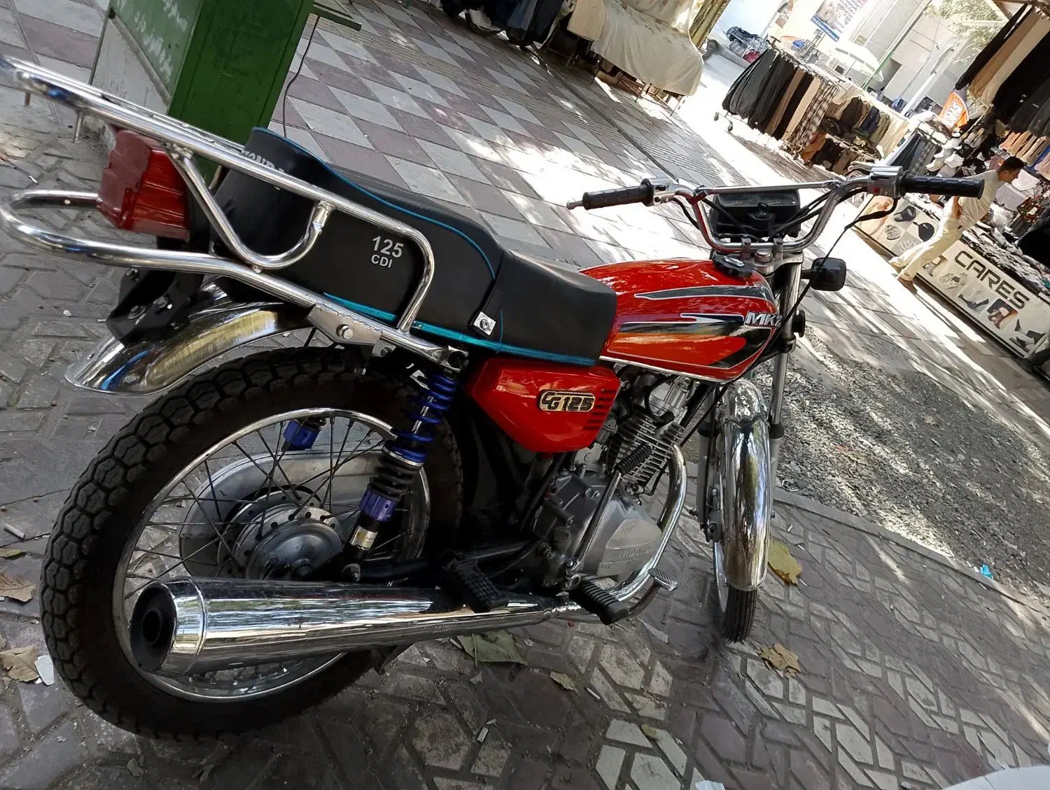 موتور مزایده استارتی خشک|موتورسیکلت|مریوان, |دیوار