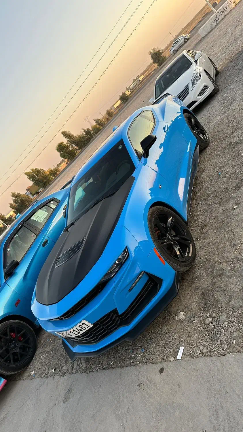 شورلت کامارو SS 2023 آبی گذر موقت 3 ساله|خودرو سواری و وانت|تهران, الهیه|دیوار