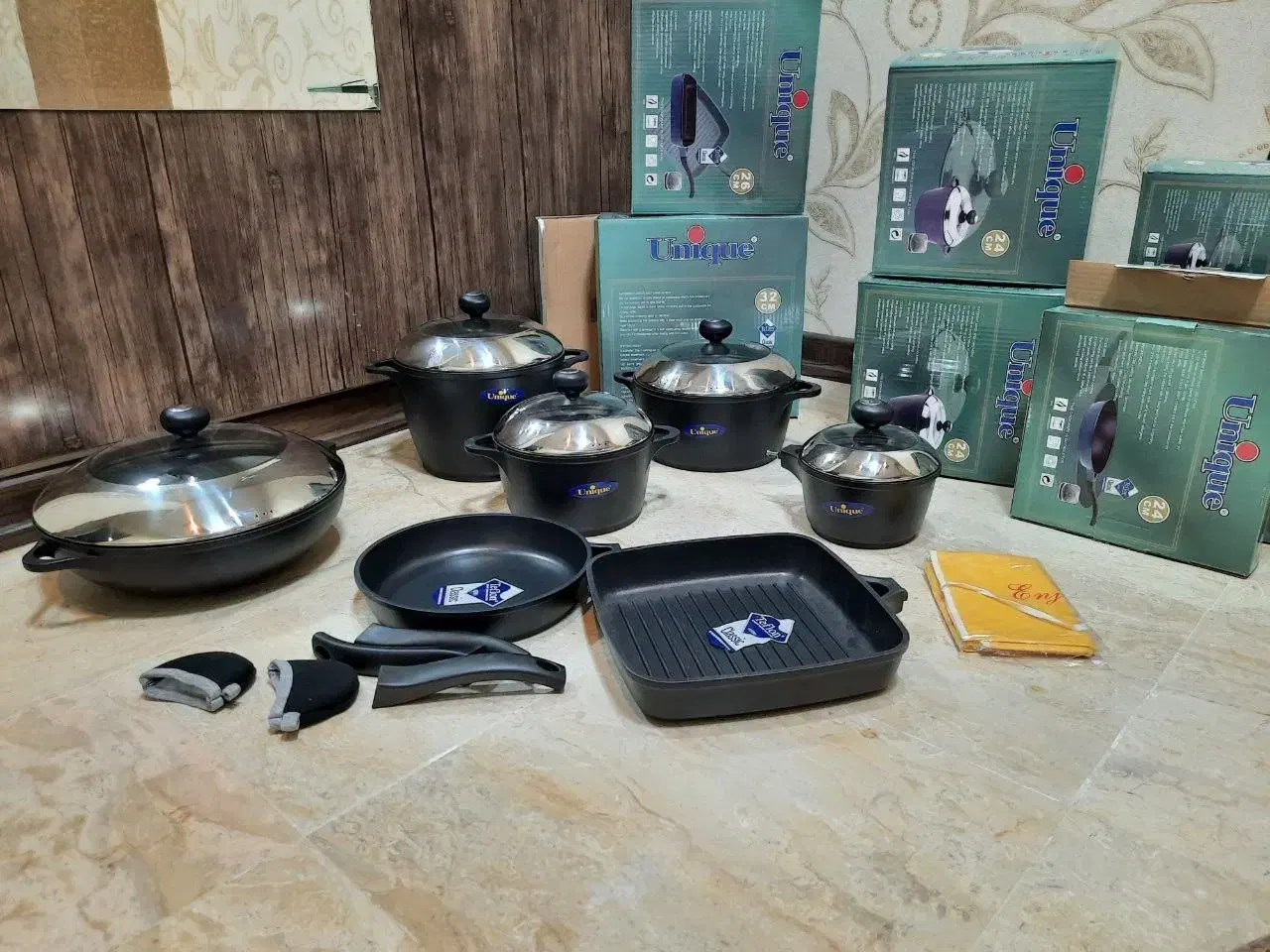 سرویس قابلمه یونیک المان اصل|ظروف پخت‌وپز|تهران, صادقیه|دیوار