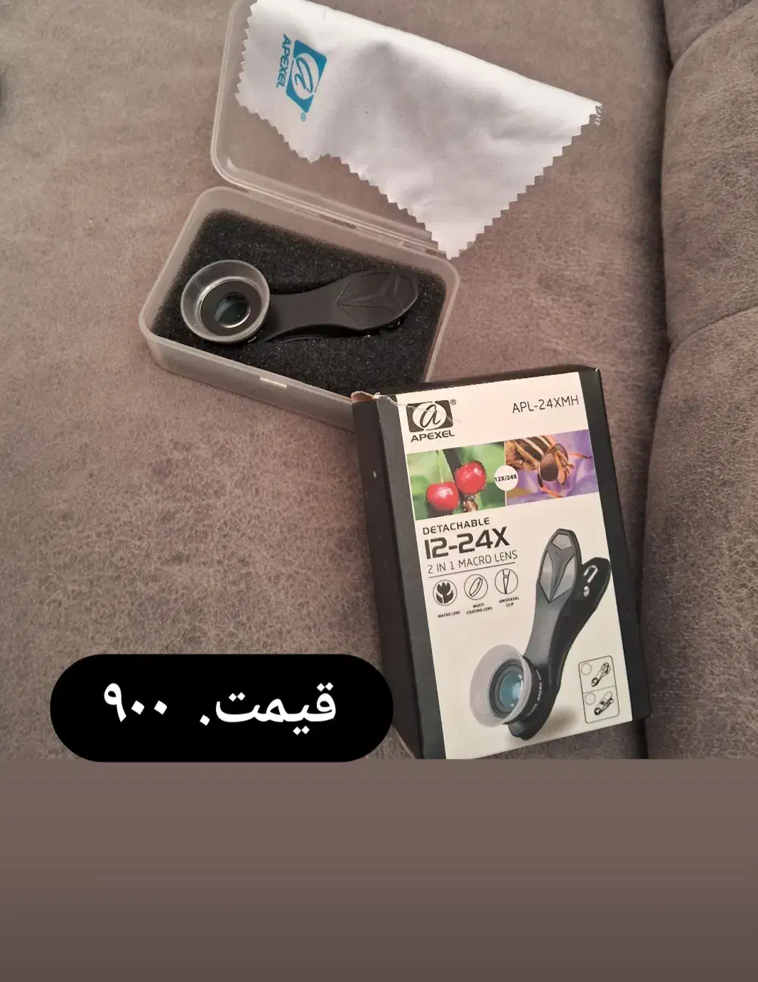 فروش لنز عکاسی از نمای نزدیک برای ناخنکارا و..|دوربین عکاسی و فیلم‌برداری|اصفهان, کوی ولی عصر|دیوار