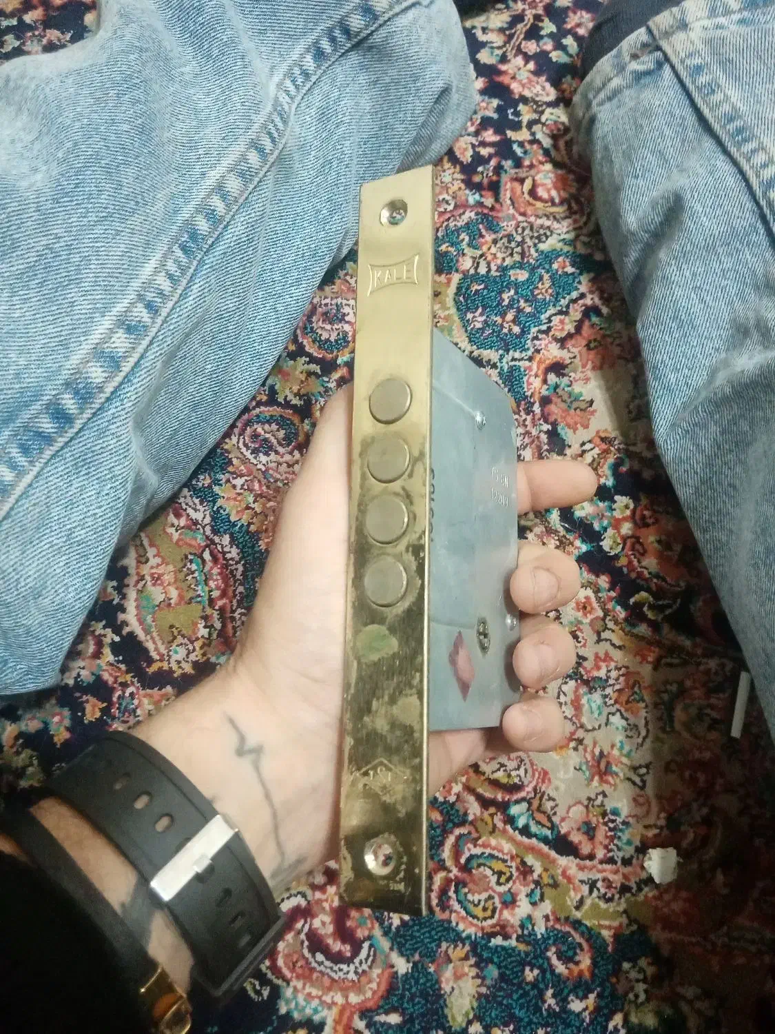 مغزی، قفل دستگیره ضدسرقت|مصالح و تجهیزات ساختمان|مشهد, نیروی هوایی|دیوار