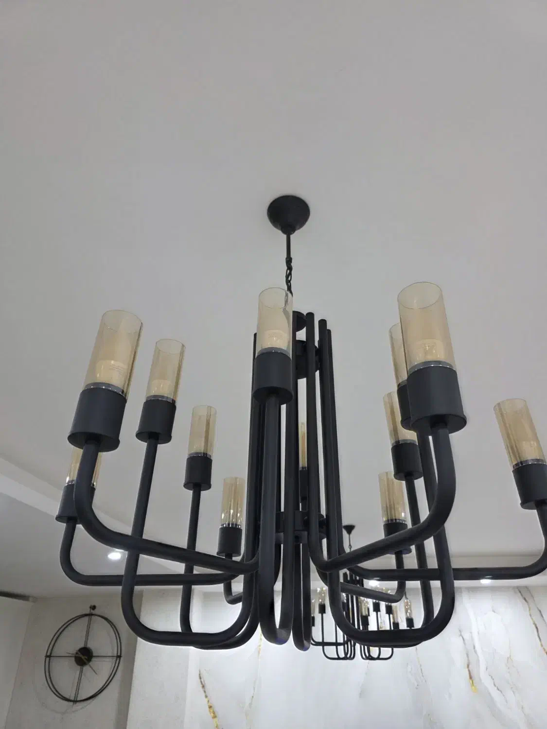 لوستر و ساعت|لوستر و چراغ آویز|مشکین‌دشت, |دیوار