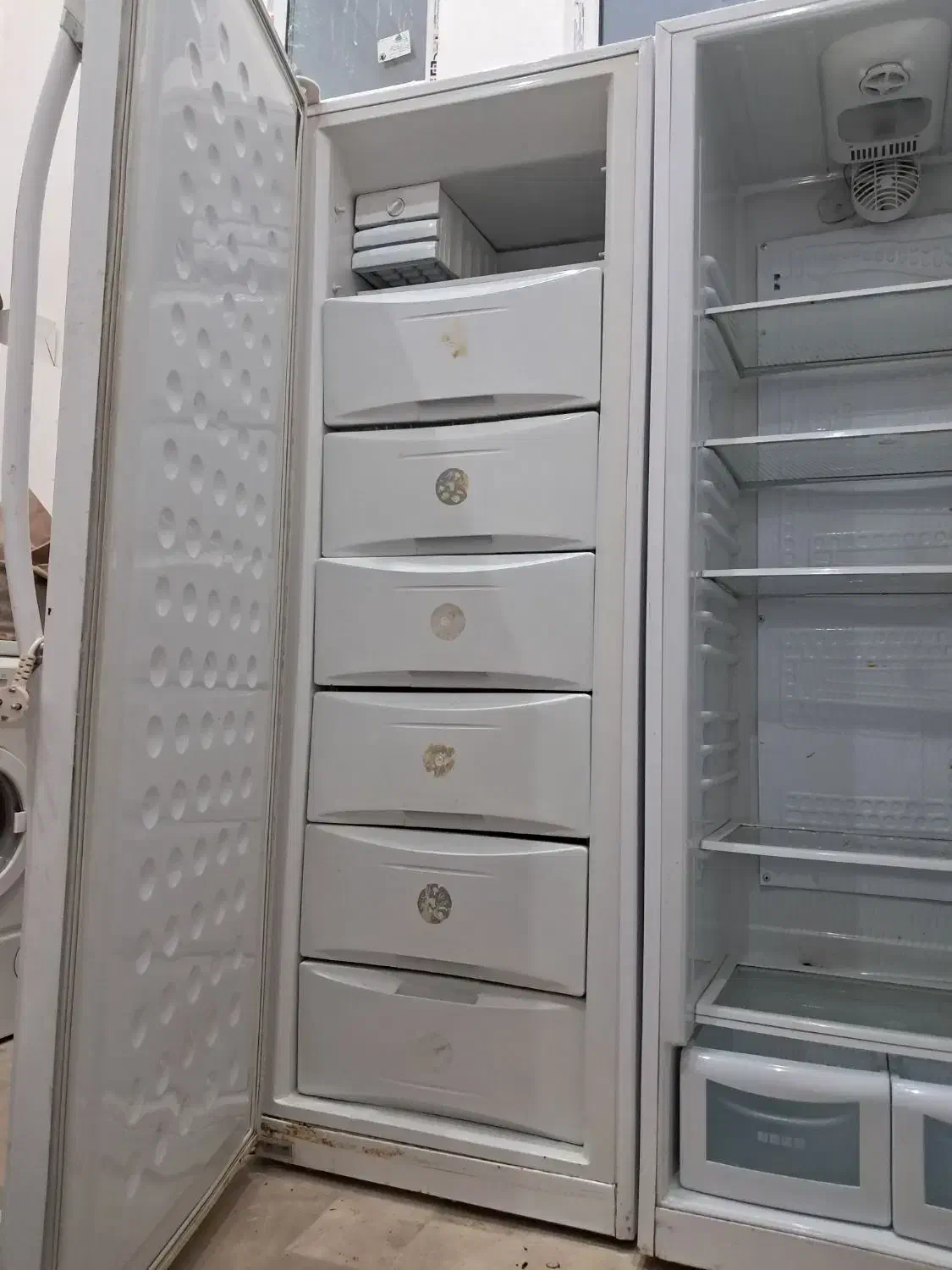 یخچال فریزر الکترواستیل در حدنو|یخچال و فریزر|یزد, |دیوار