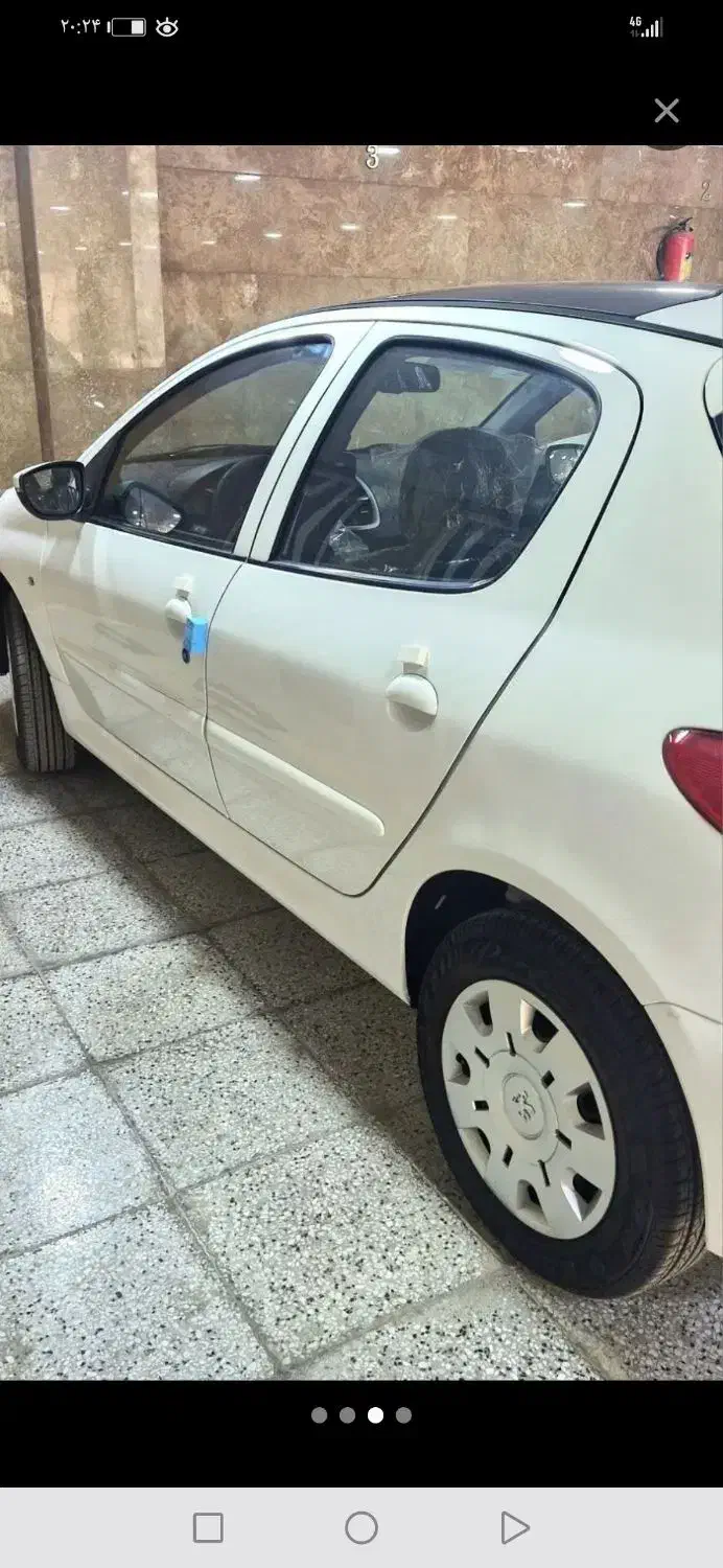 پژو207it5p سقف شیشه دنده‌ای صفر، سفید|خودرو سواری و وانت|بندر دیر, |دیوار