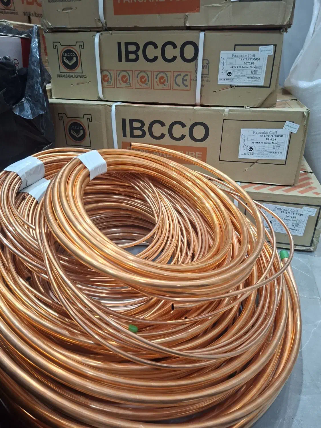 لوله مسی مهر اصل و بابک|کولر گازی و فن‌کوئل|قم, الوندیه و گذر صادق|دیوار