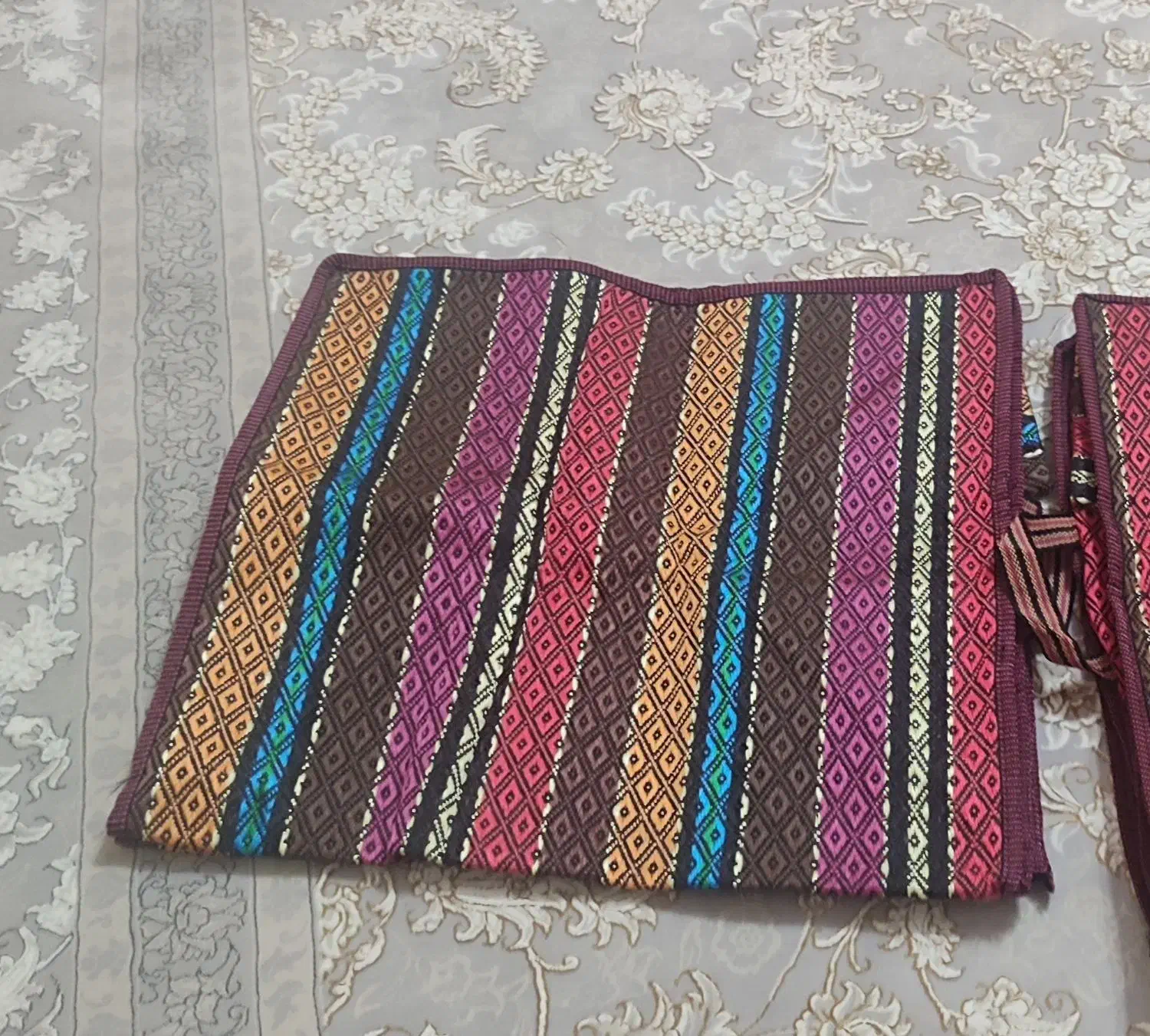 بقچه  جاجیم|گلیم، جاجیم، گبه|مراغه, |دیوار