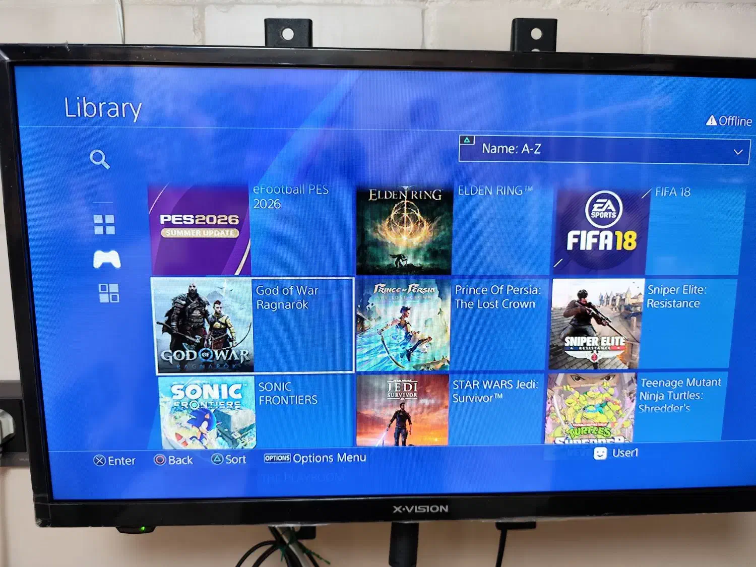 کنسول پلی استیشن۴ اسلیم ۱ ترا کپیخور ورژن۹|کنسول، بازی ویدئویی و آنلاین|اسلام‌شهر, شهرک لاله|دیوار