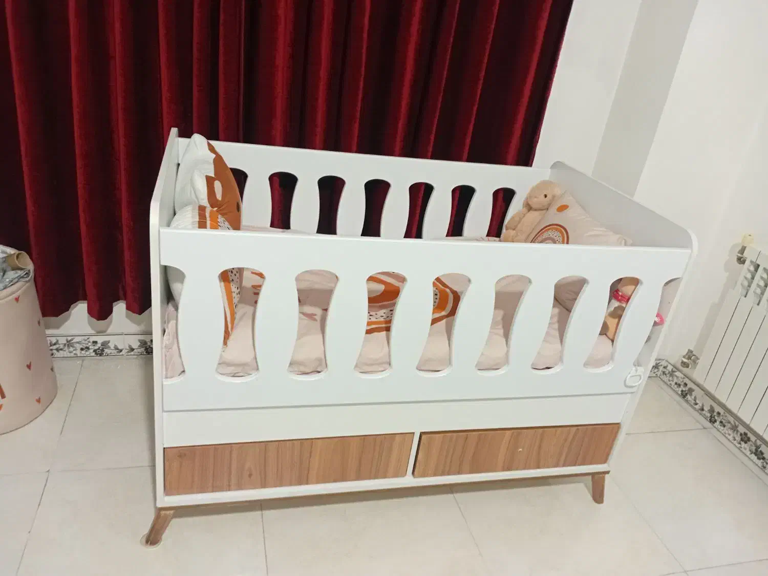 تخت نوزادی وتشک|تخت و سرویس خواب|محمدشهر, شهرک چمران|دیوار