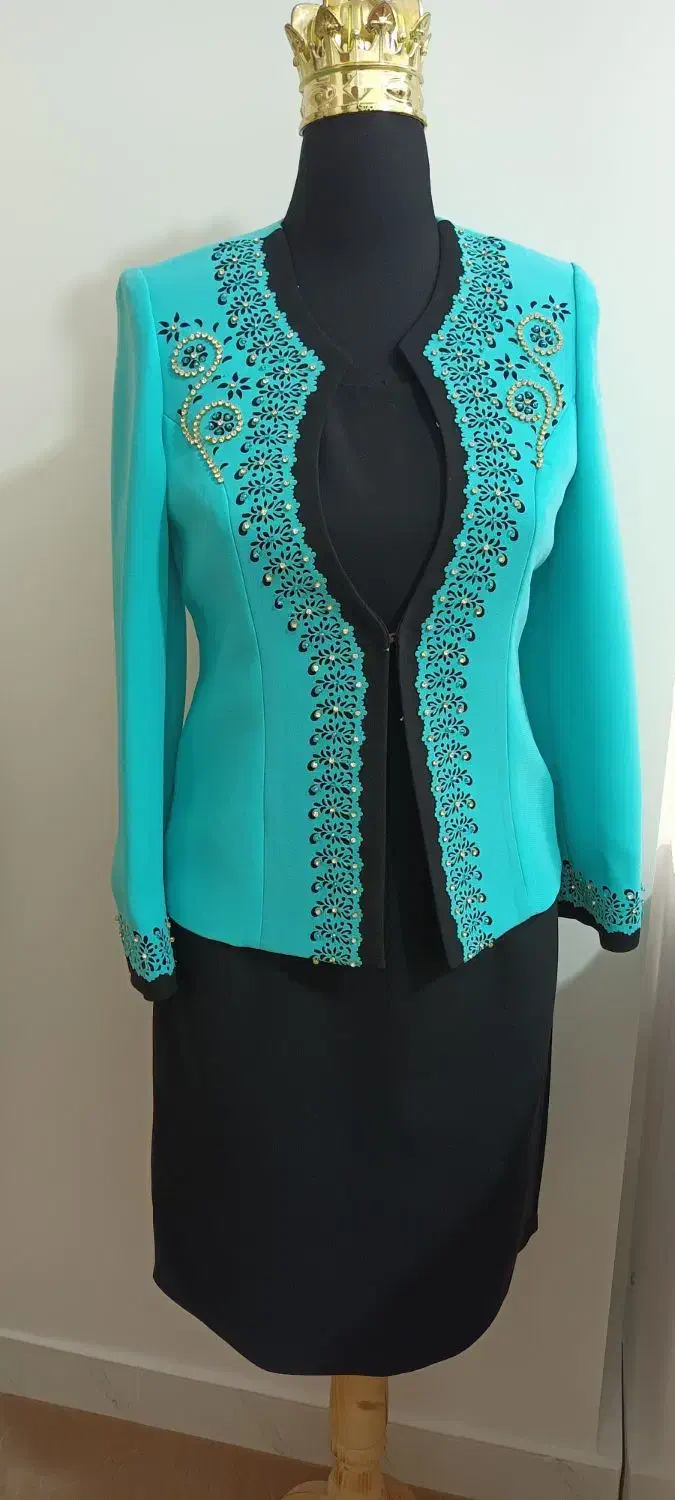 کت سارافون بسیار خوشرنگ و شیک|لباس|فلاورجان, |دیوار