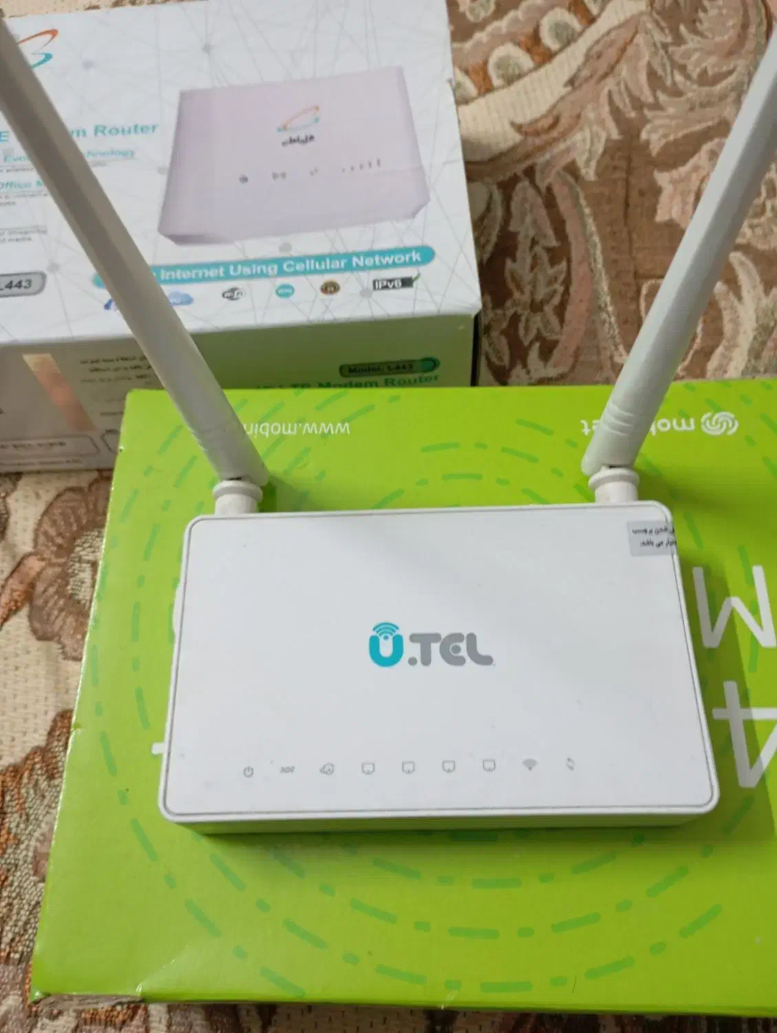 مودم UTEL|مودم و تجهیزات شبکه|مشهد, جاهد شهر|دیوار