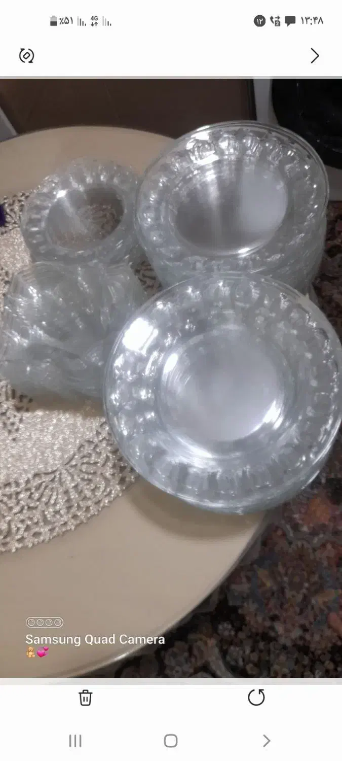 تعدادی وسایل خانه در حد نو|ظروف سرو و پذیرایی|شاهدشهر, |دیوار