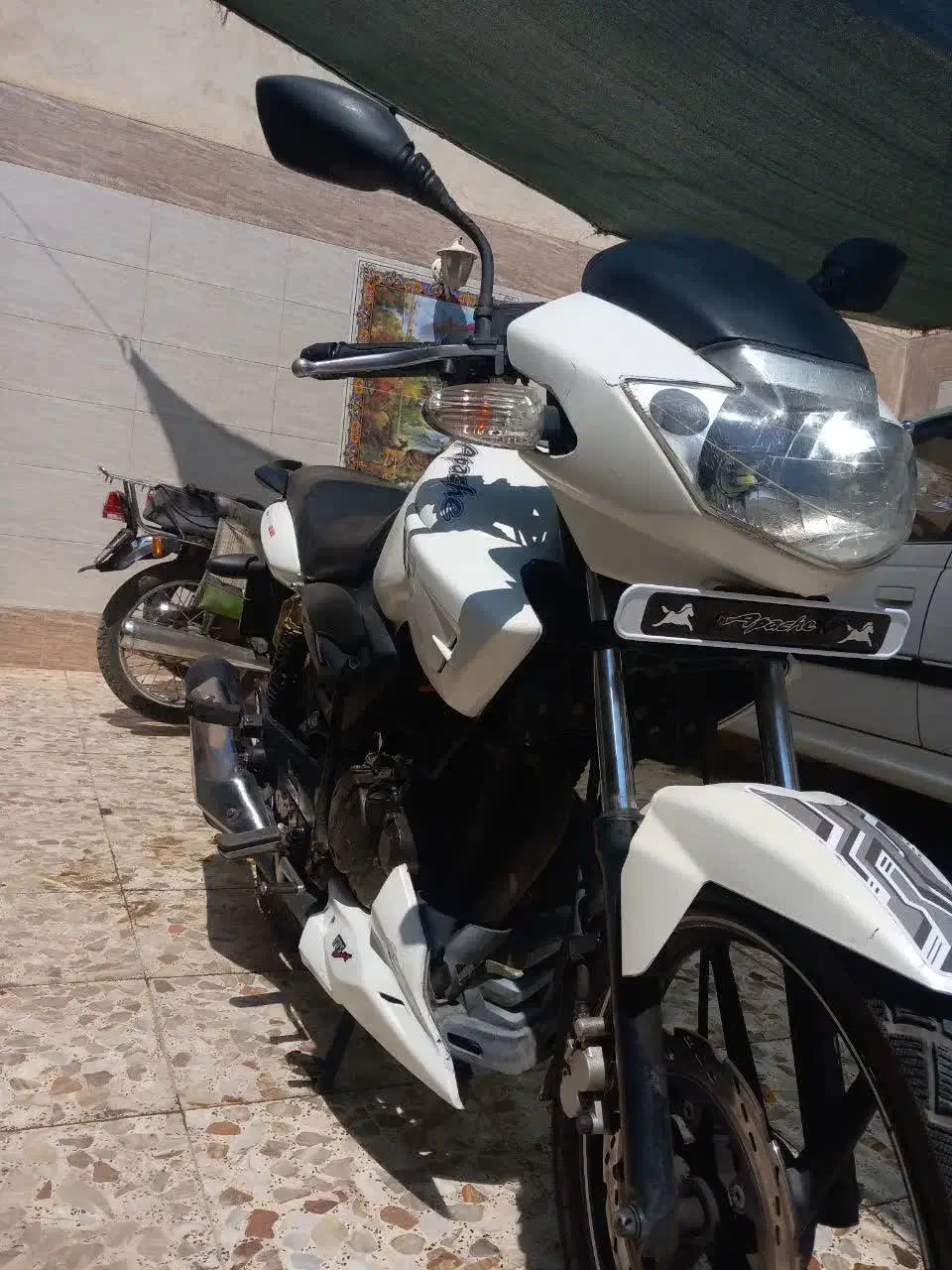 فروش فوری TVS اپاچی ۱۸۰|موتورسیکلت|اصفهان, رهنان|دیوار