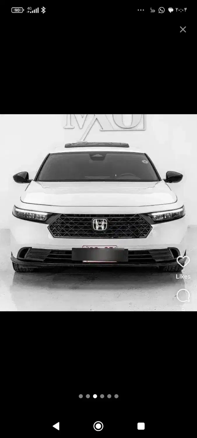 حواله هوندا آکورد 2025|خودرو سواری و وانت|ملایر, |دیوار