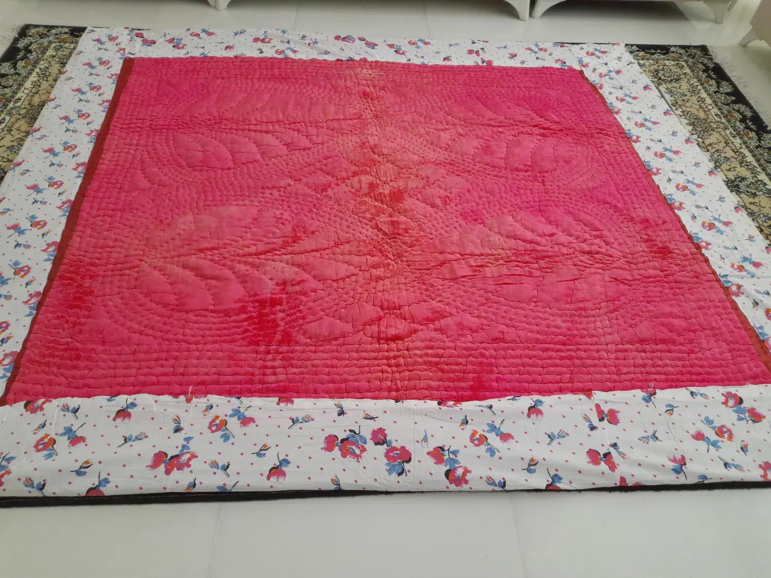 دو تا لحاف قورسی|رختخواب، بالش، پتو|سنندج, |دیوار