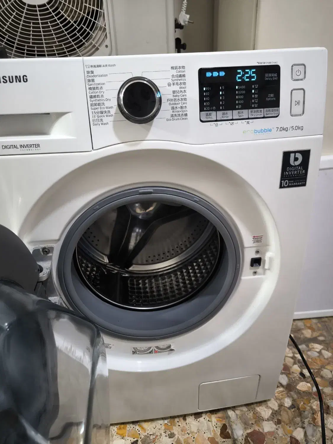 لباسشویی سامسونگ 7کیلو|ماشین لباسشویی و خشک‌کن لباس|بندر کنگان, |دیوار