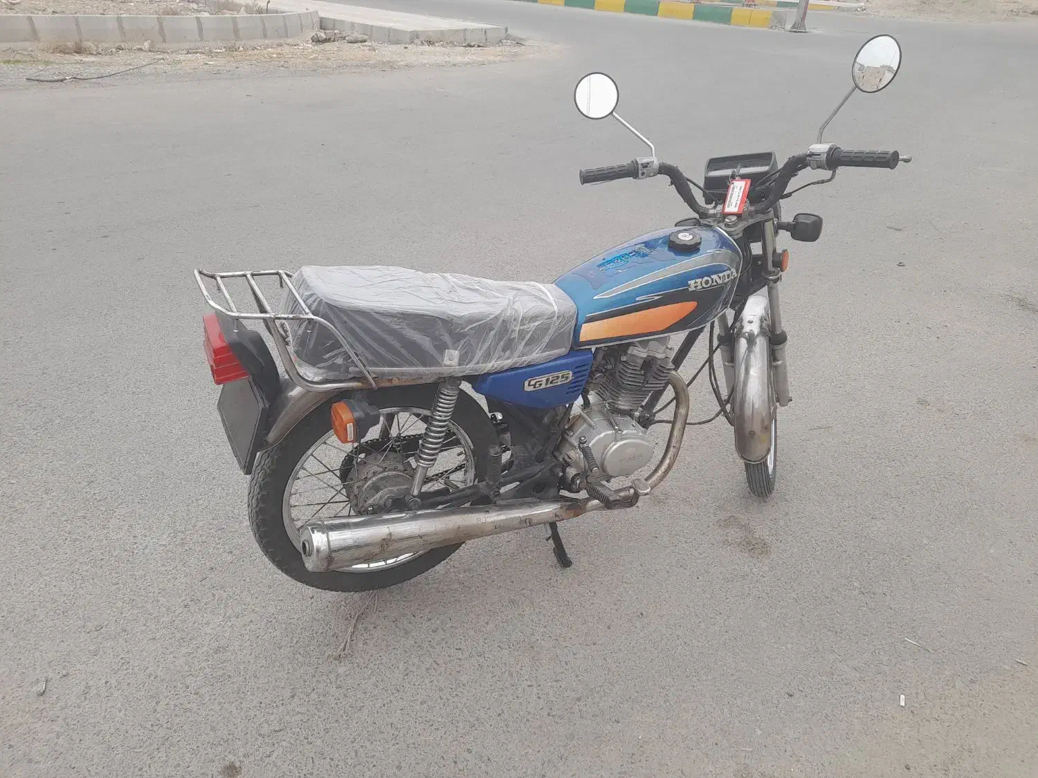 موتور هندا مزایده|موتورسیکلت|شهریار, رضی آباد بالا|دیوار