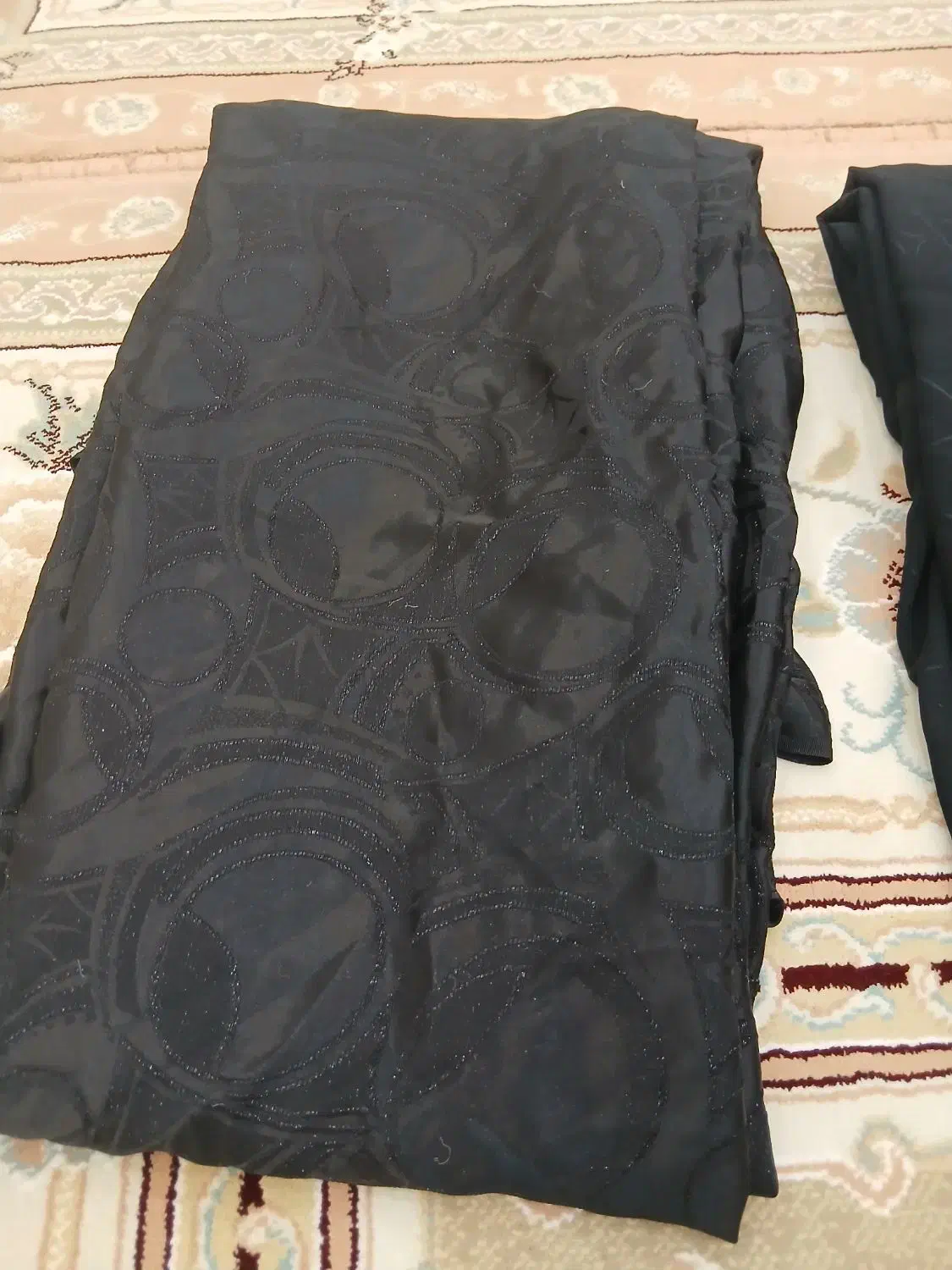 چادر طرحدار مشکی دوخته شده|لباس|ارومیه, |دیوار