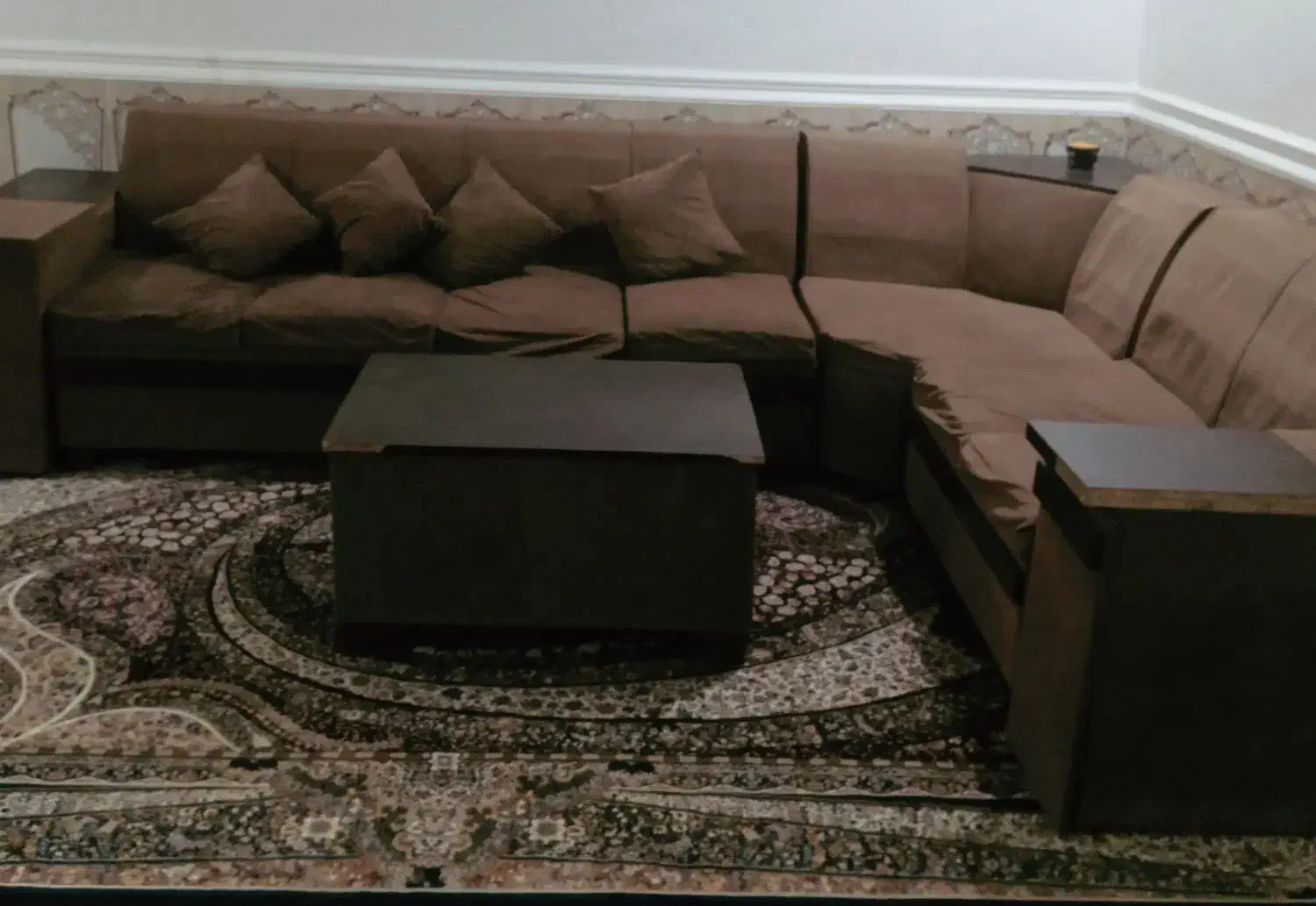 مبل ال فقط سه تومن|مبلمان خانگی و میز عسلی|آبادان, |دیوار