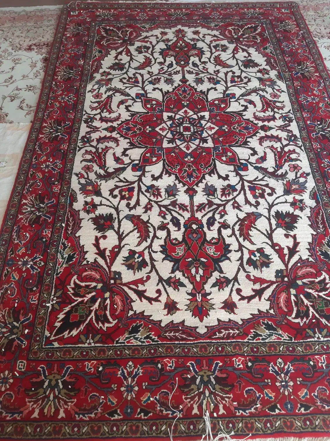 یک جفت فرش هریس|فرش|اهر, |دیوار