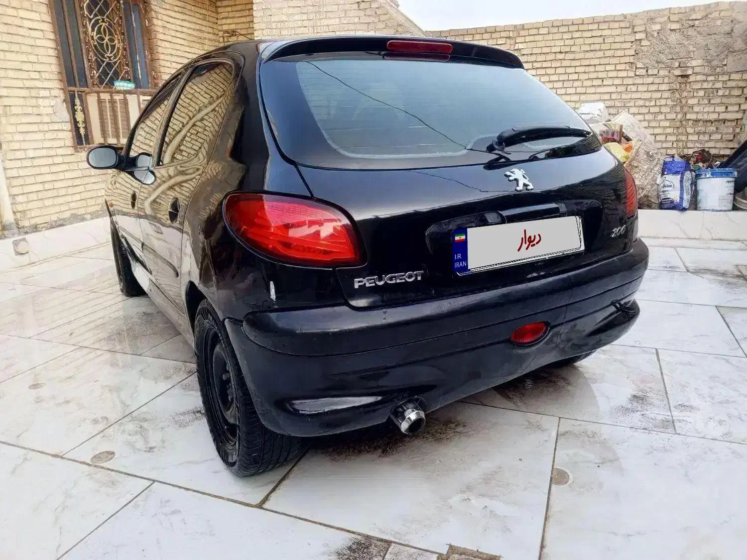 معاوضه 206 با 111 یا تیبا یا ۴۰۵ تمیز|خودرو سواری و وانت|باوی, |دیوار
