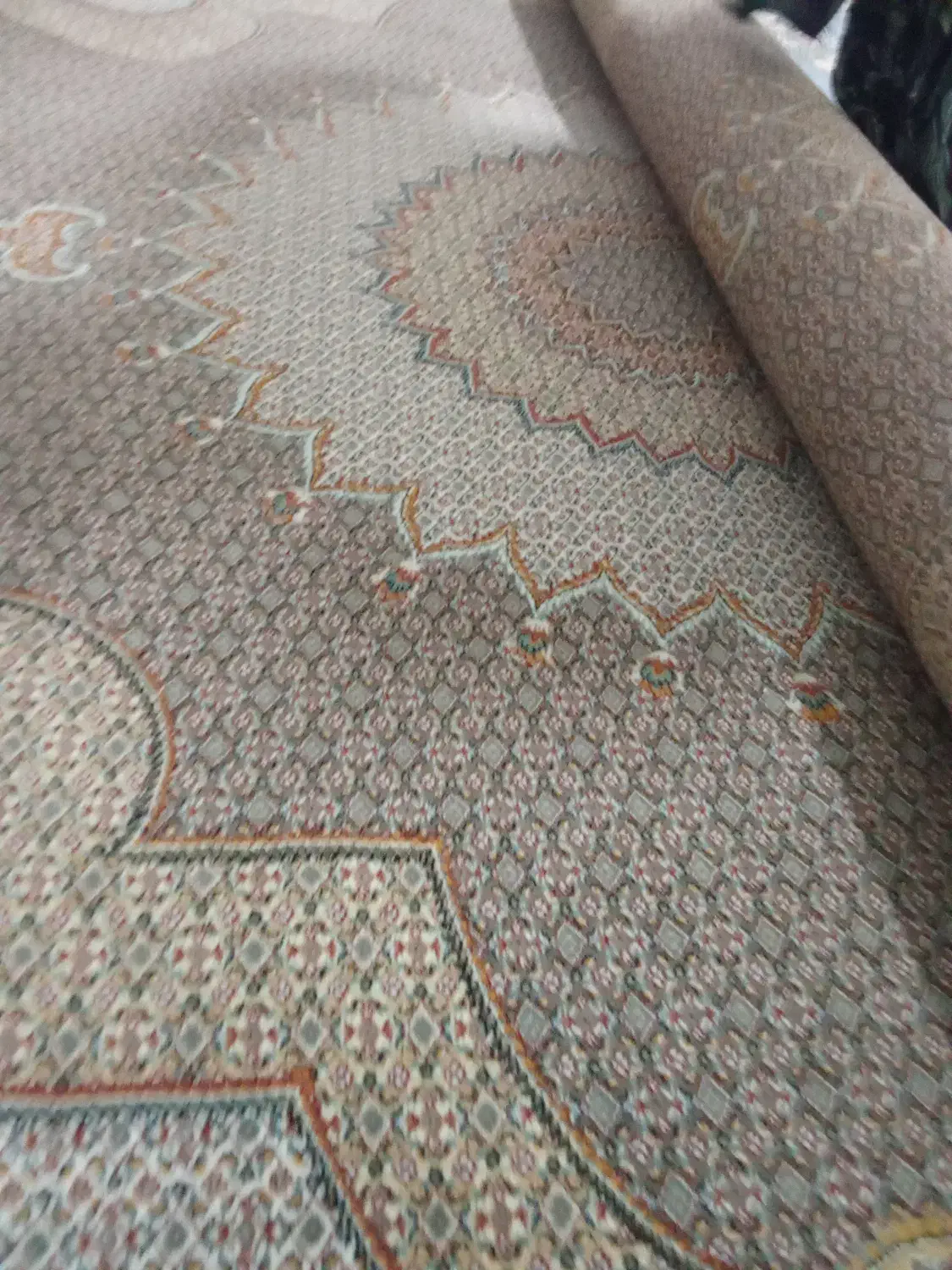 فرش ماهی اصل|فرش|شبستر, |دیوار