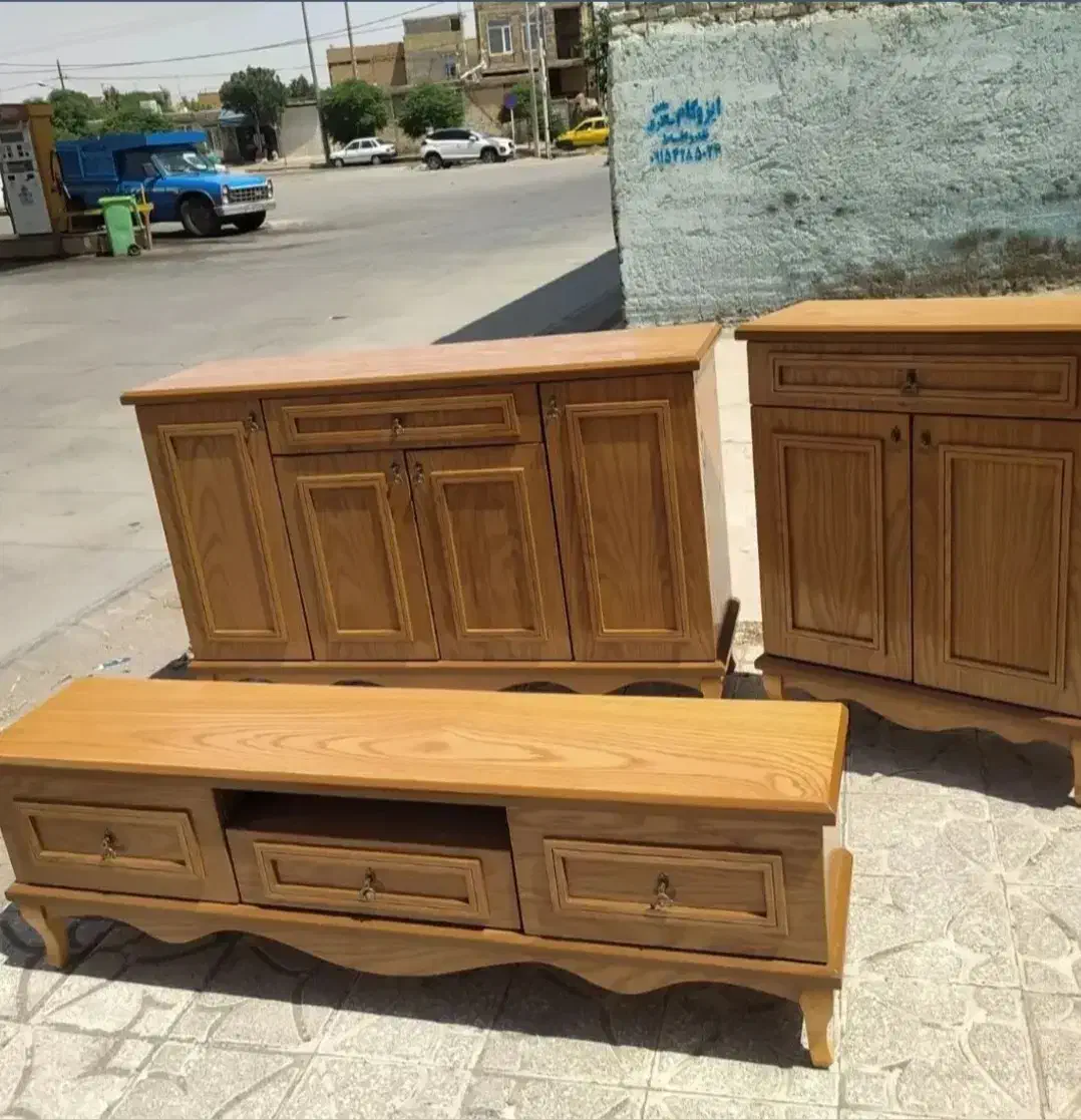 آینه کنسول، و سرویس خواب، میز tv|تخت و سرویس خواب|بروجرد, |دیوار