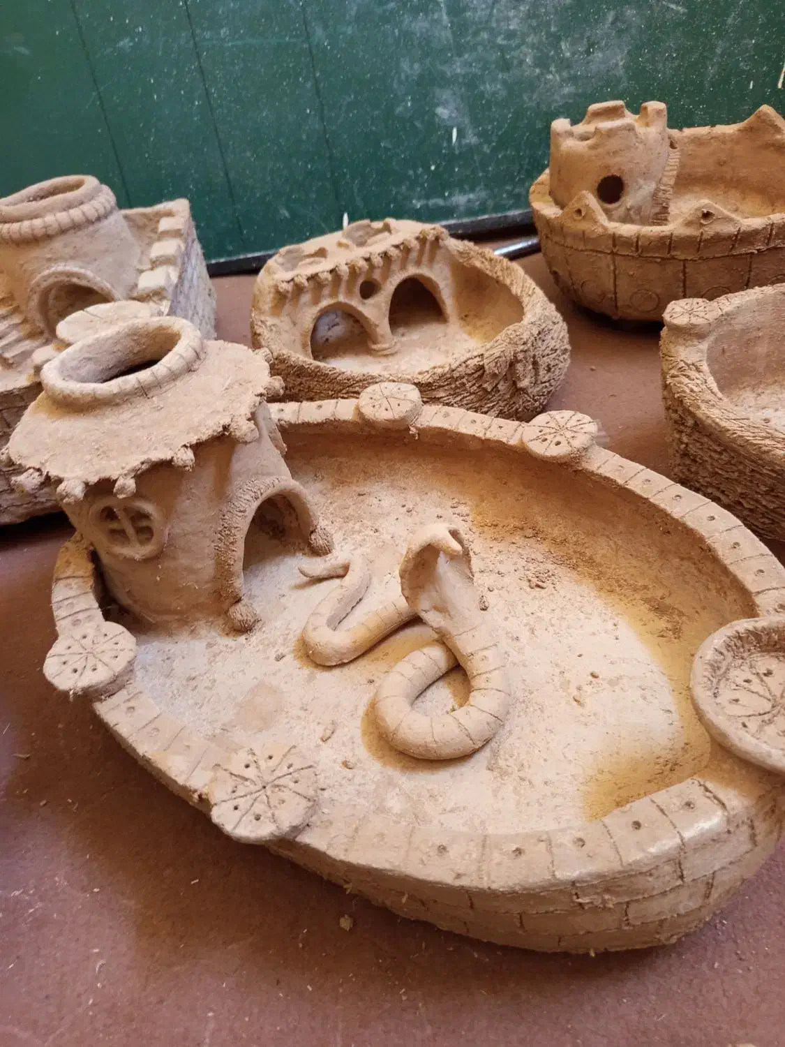 تولید منقل گلی و کارهای تزیینی|کافیشاپ و رستوران|سرفاریاب, |دیوار