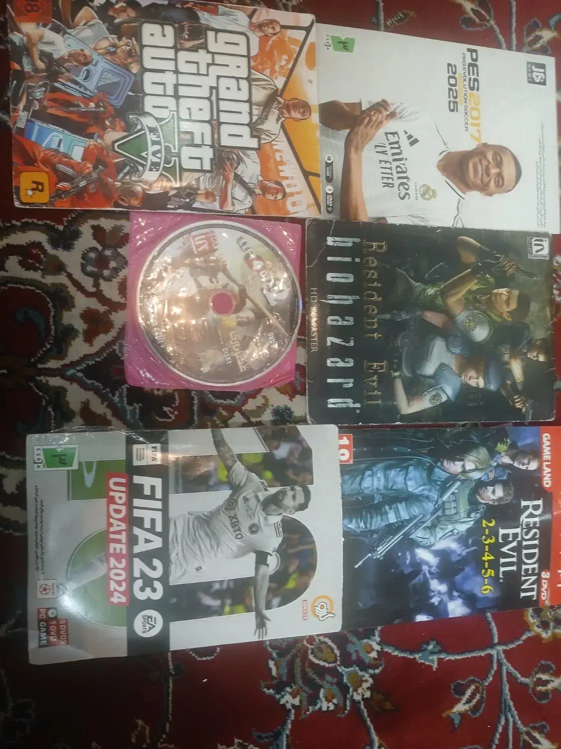 فروش سی دی بازی|کنسول، بازی ویدئویی و آنلاین|اصفهان, ناصرخسرو|دیوار