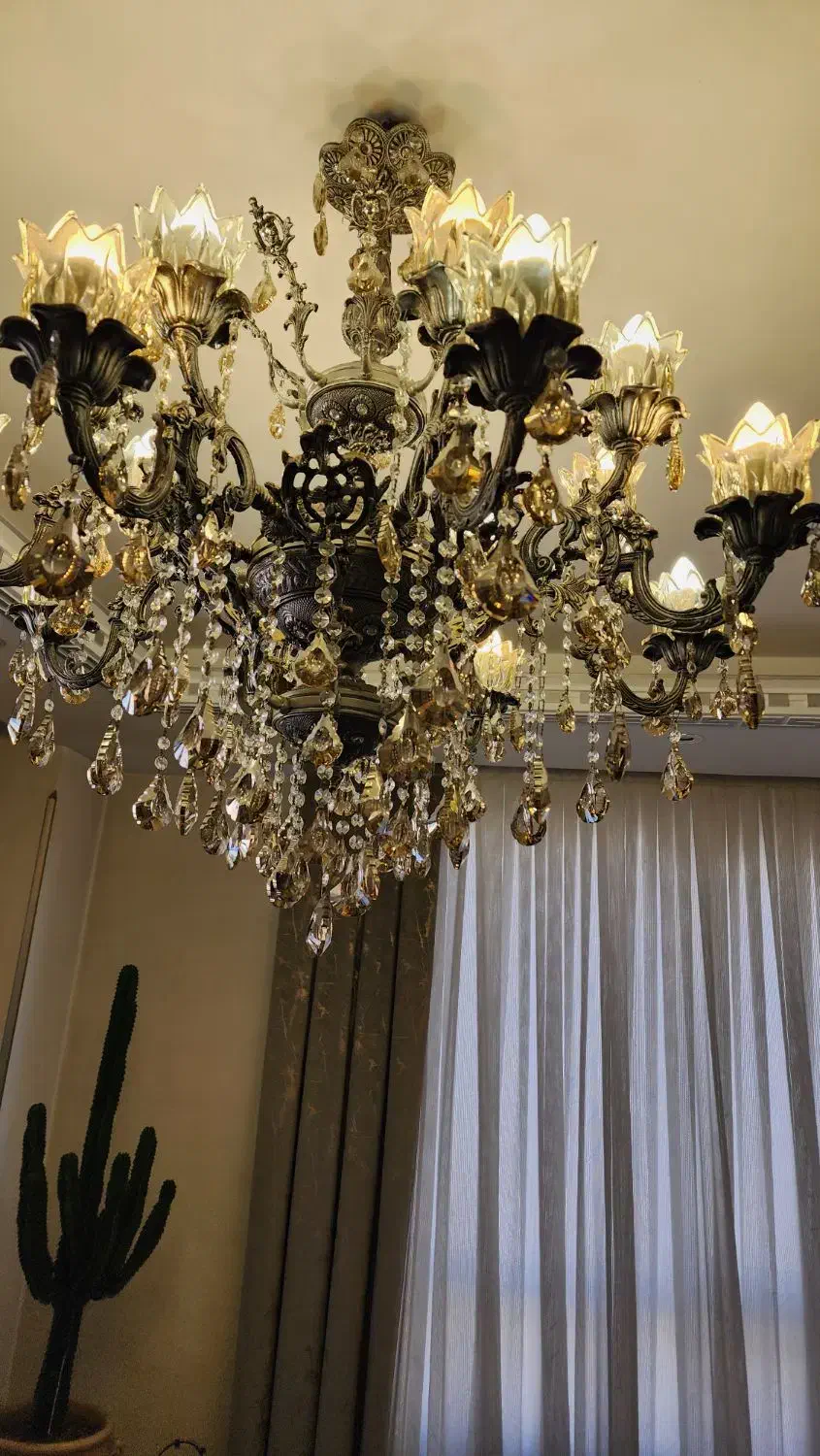 لوستر|لوستر و چراغ آویز|فردیس, فردیس|دیوار