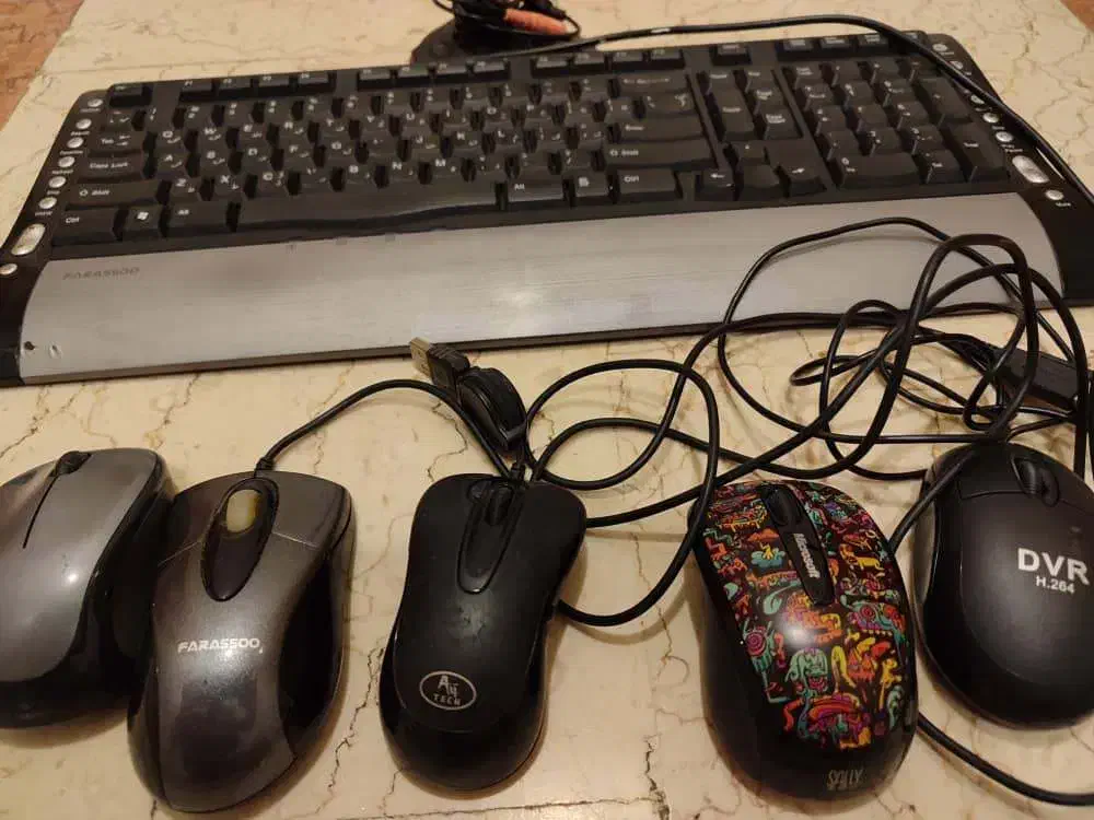 اسپیکر Genius و کیبورد فراسو|قطعات و لوازم جانبی رایانه|تهران, قیطریه|دیوار