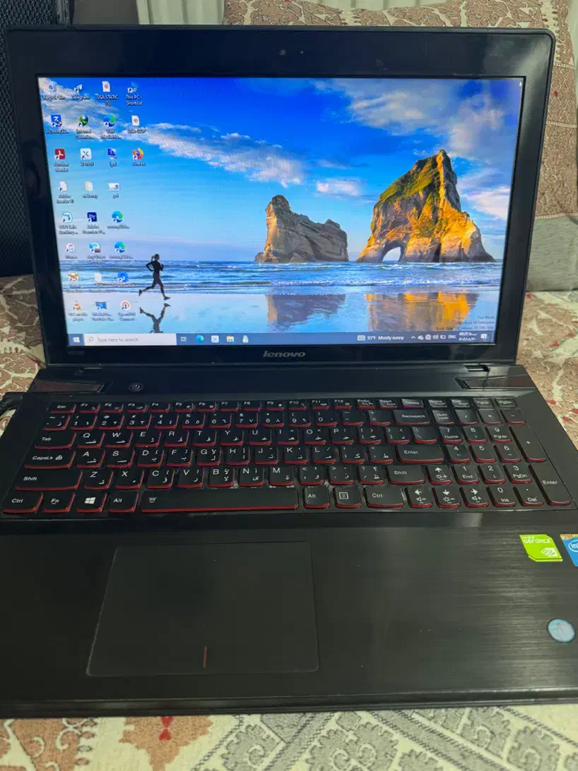 لب تاپ lenovo  y510|رایانه همراه|اصفهان, کوی امیریه|دیوار