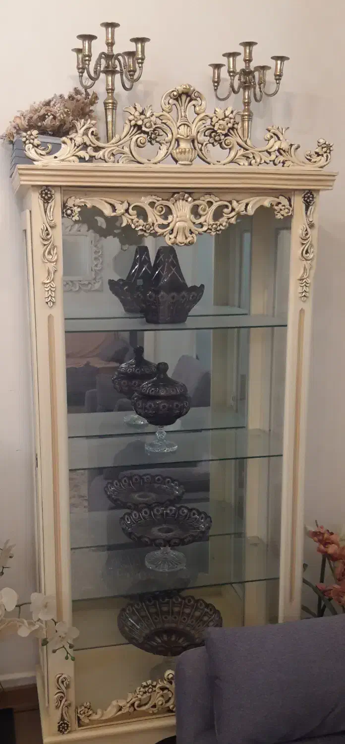 بوفه تمام چوب|بوفه، ویترین، کنسول|مراغه, |دیوار