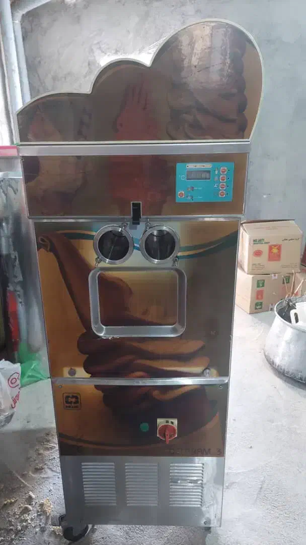 دستگاه بستنی قیفی دل آرام|کافیشاپ و رستوران|مشگین شهر, |دیوار